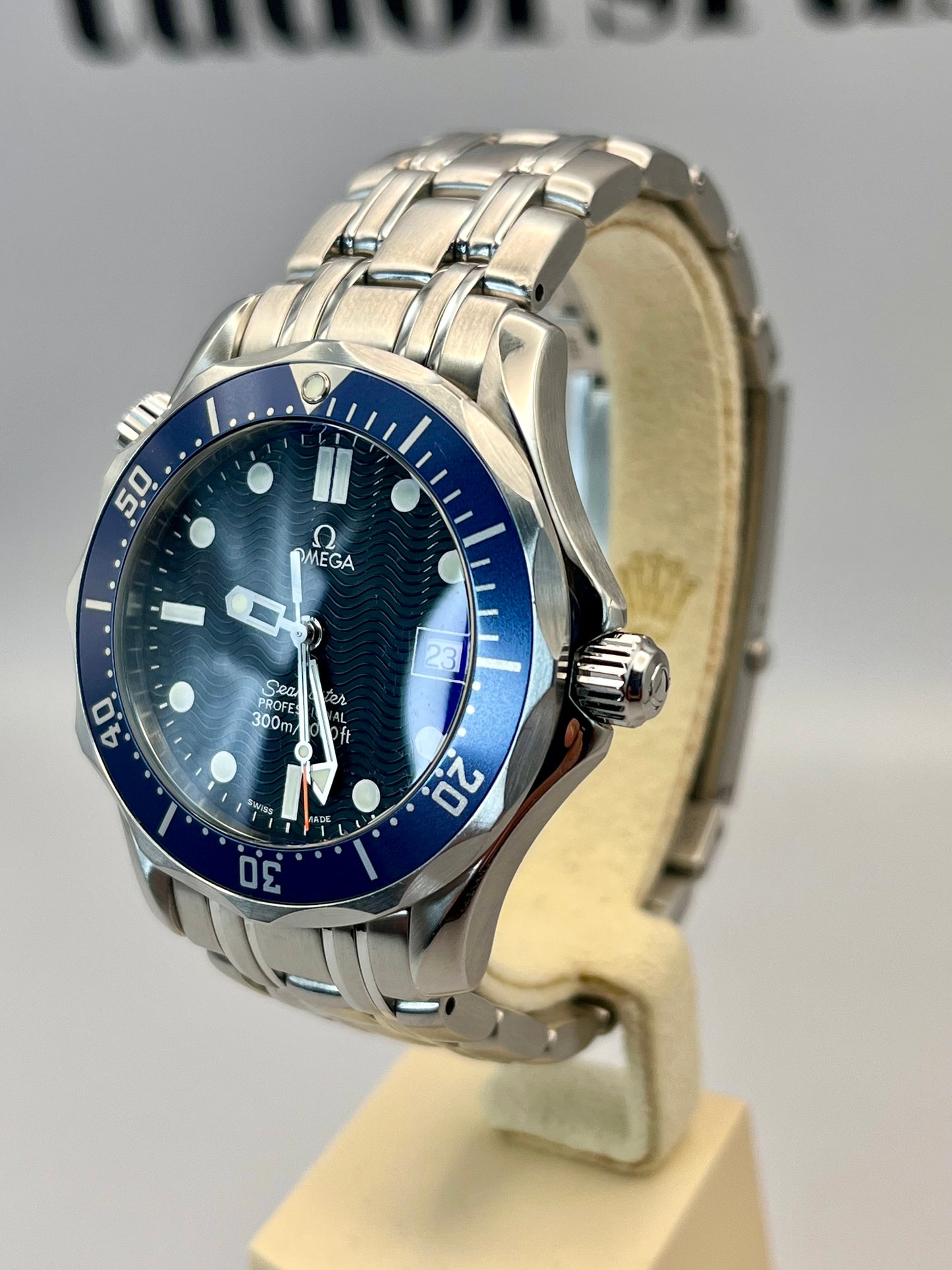 OMEGA Seamaster 300 Professional Blue Men's Watch - 2561.80 - 36mm - Quartz