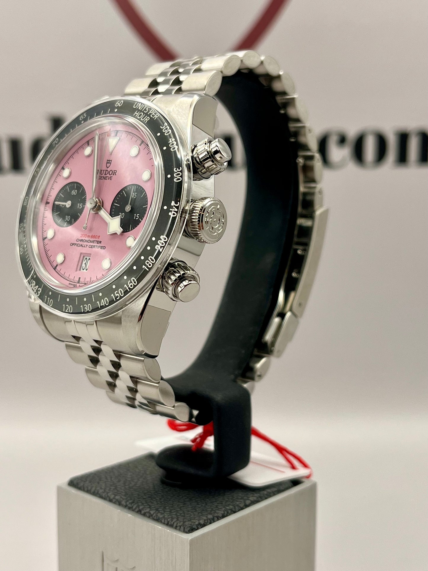 *BRAND NEW* TUDOR Black Bay Chrono Miami Pink - 79360N - 41mm - Full Set