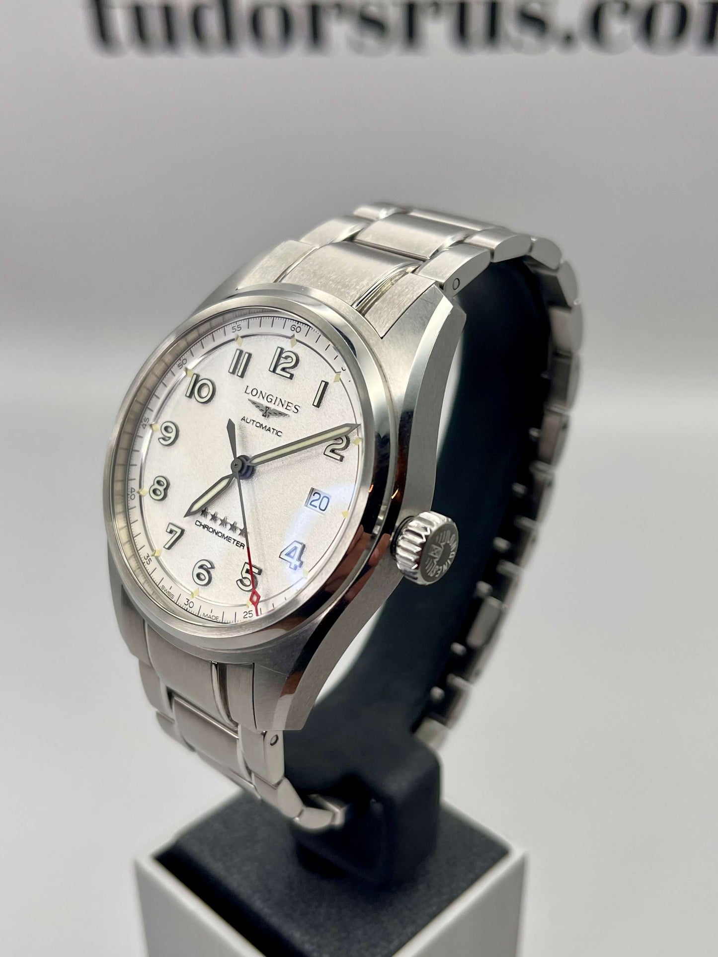 LONGINES Spirit Silver - L3.810.4.7.36 - 40mm - Full Set