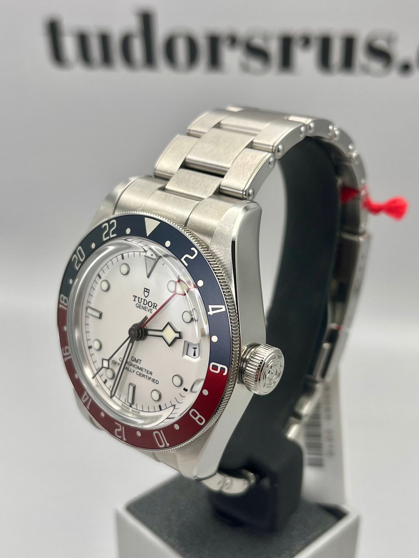 2023 Unworn Tudor Black Bay GMT Pepsi - 79830RB - Opaline Dial - 41mm - Full Set