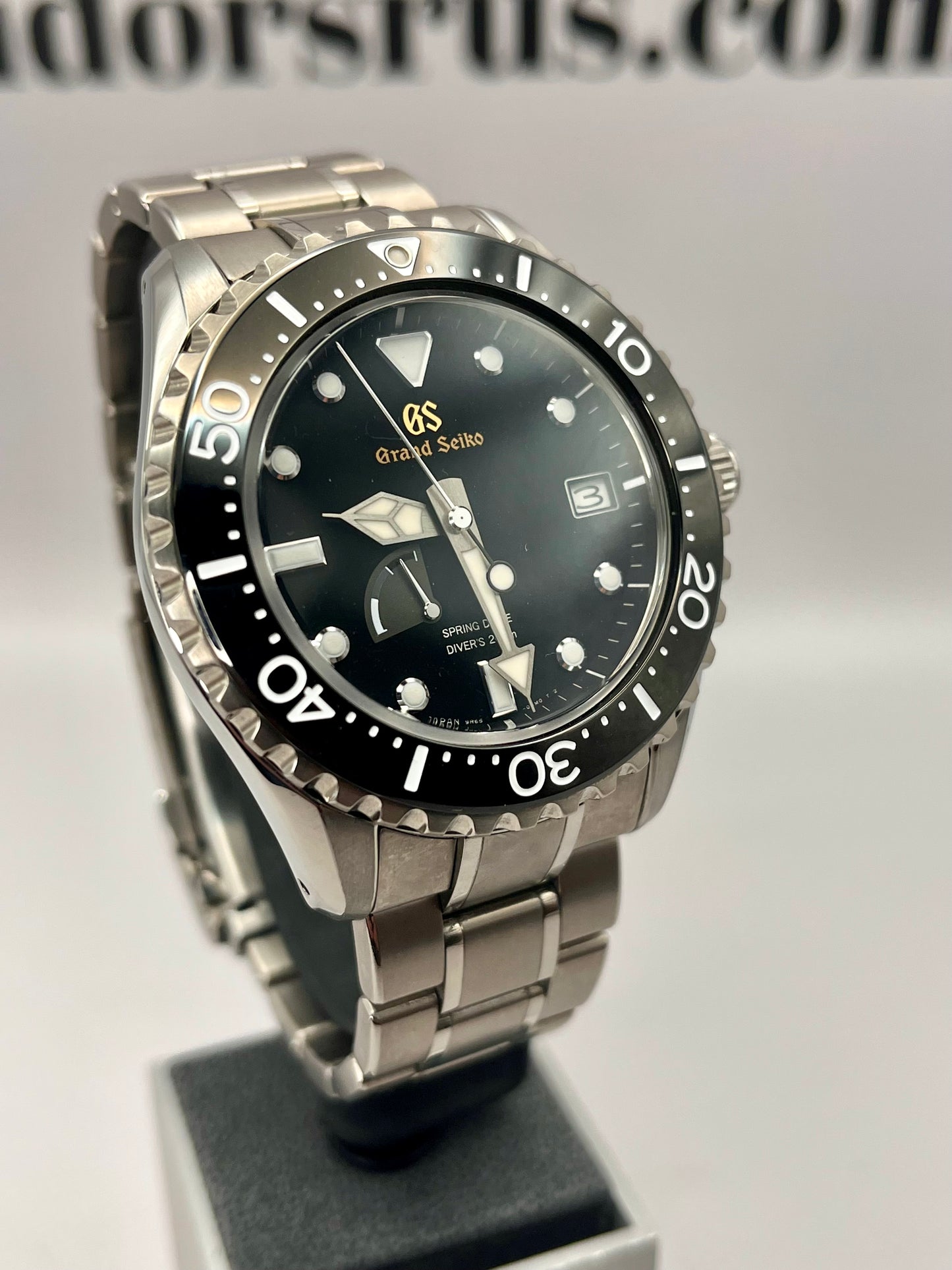 GRAND SEIKO SBGA231 Spring Drive - Titanium - Full Set