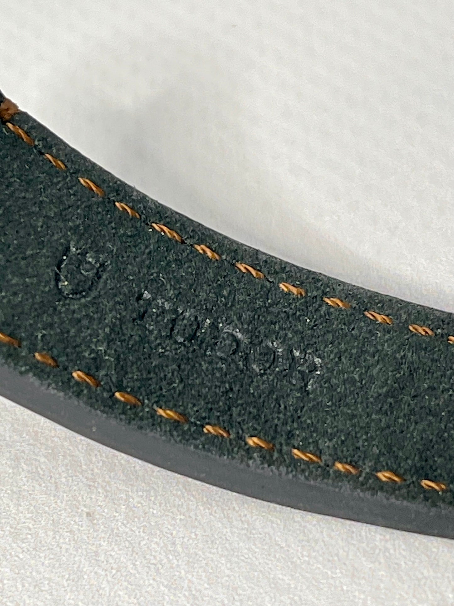 TUDOR OEM 20mm NuBuck Leather Strap + OEM Tudor Stainless 16mm Clasp