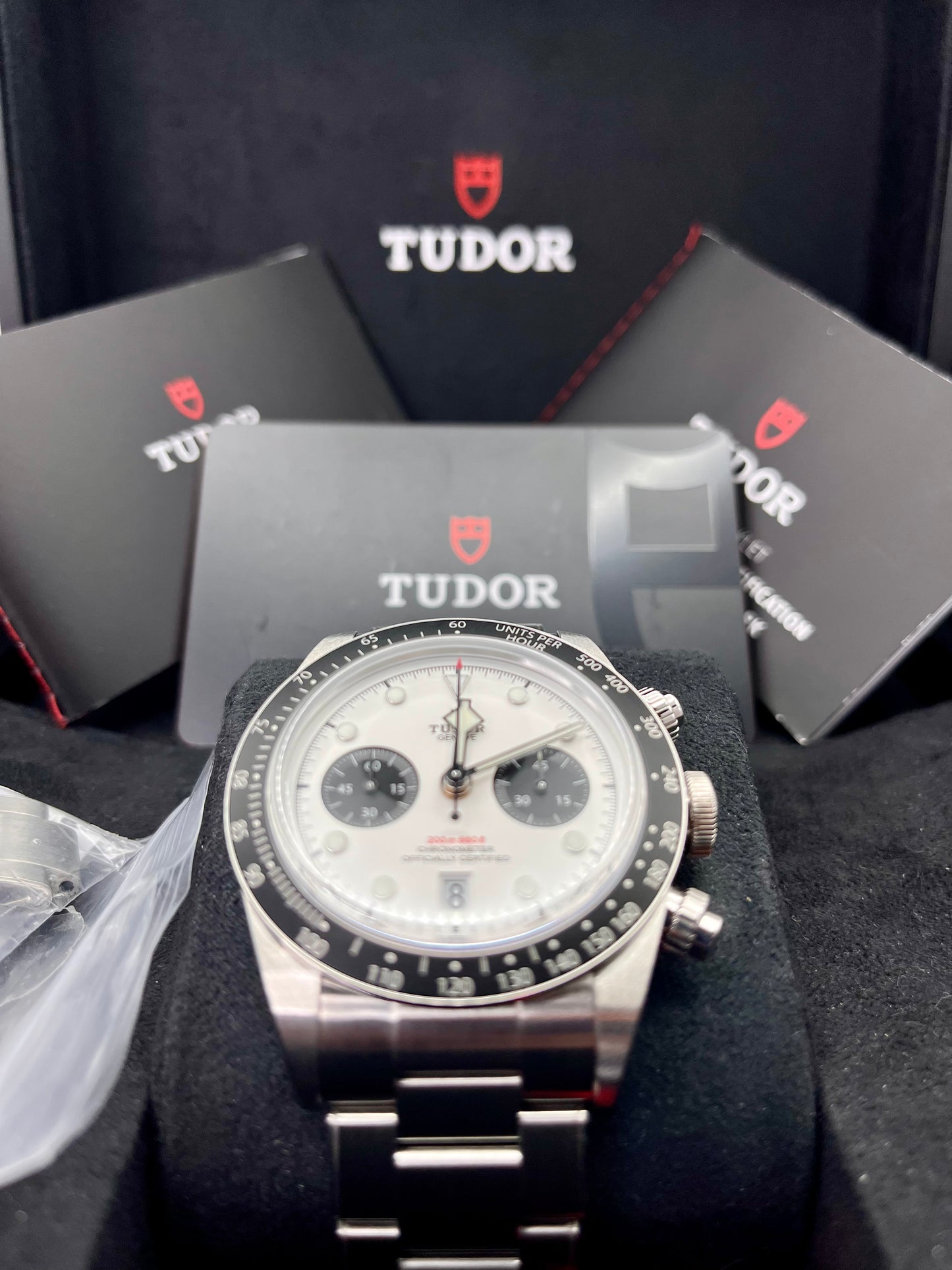 2022 TUDOR Black Bay Chrono 'Panda' - M79360N - Full Set - Warranty to Jun 2027
