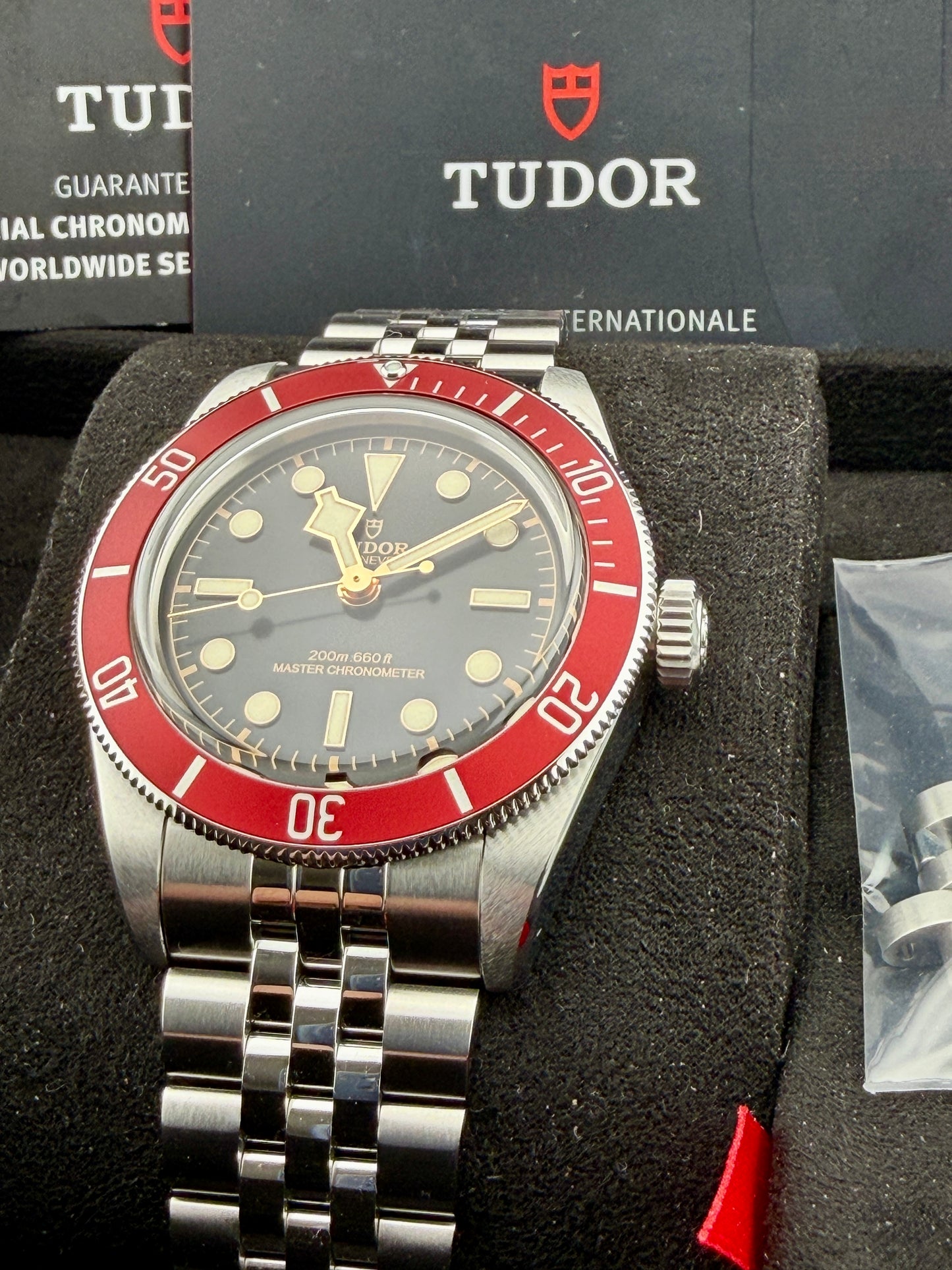 2024 TUDOR Black Bay Burgundy 41mm METAS M7941A1A0RU Full Set