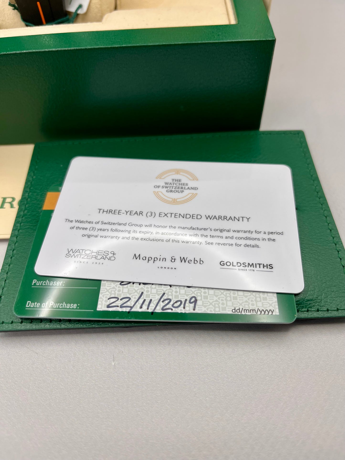 2019 ROLEX Milgauss 116400 GV - 40mm - Full Set - Unworn Oyster Strap