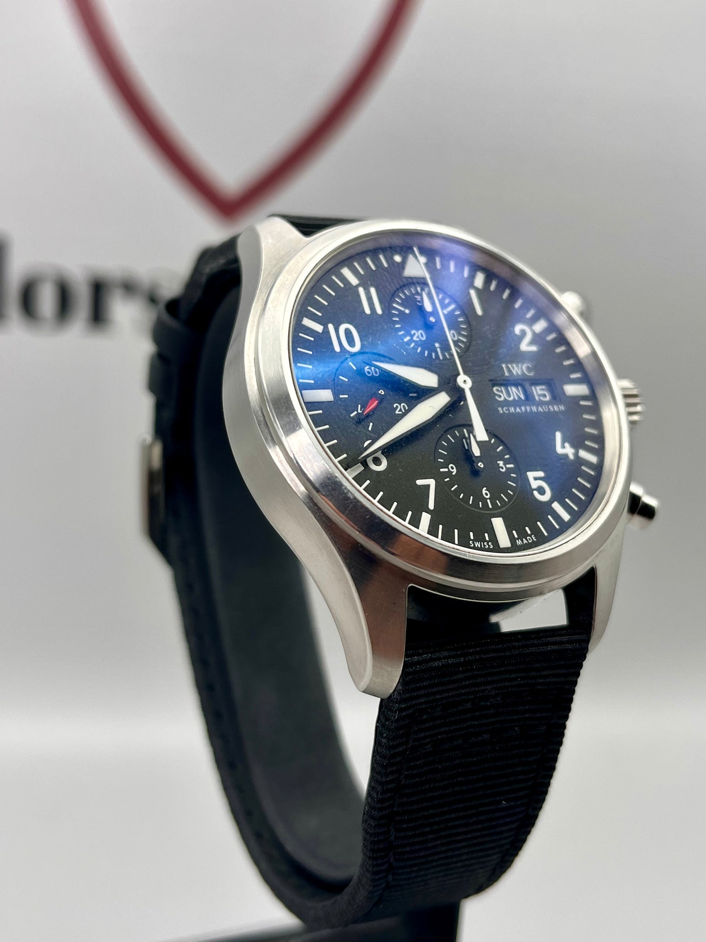 IWC Spitfire Day/Date Pilot Chrono - 42mm - IW371701 - Immaculate