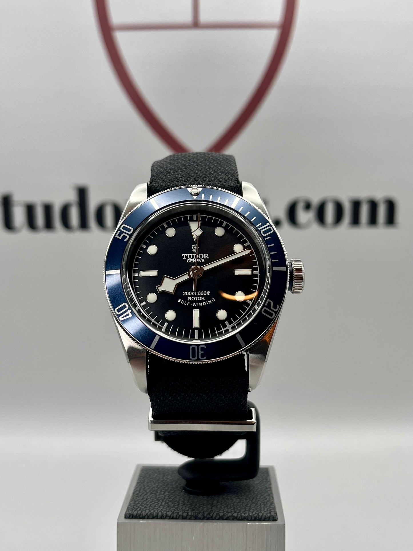 2015 TUDOR Black Bay 79220B 'Smiley ' - 41mm - Full Set - Beautiful Condition