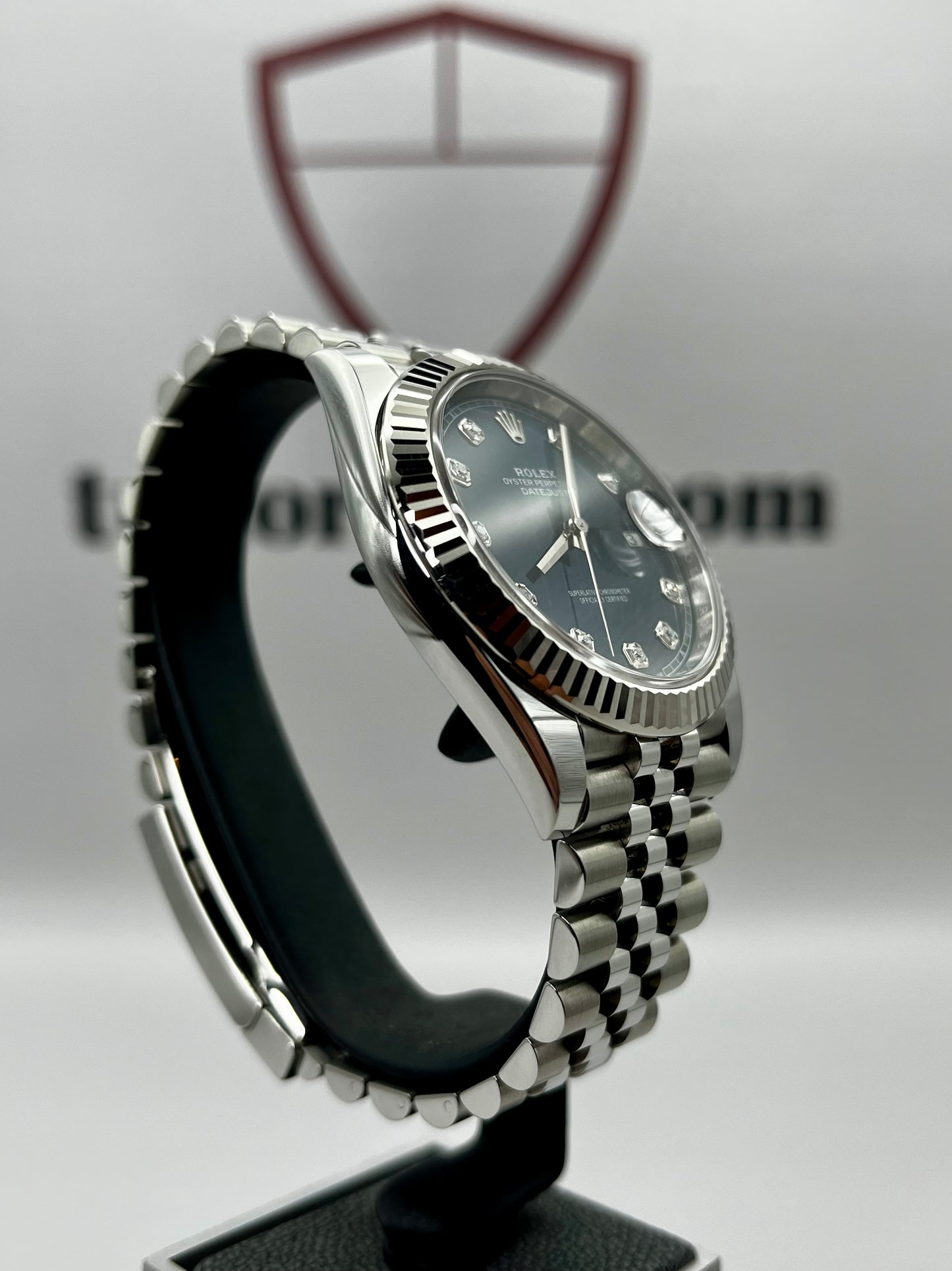 2021 ROLEX DateJust 41 - Diamond Markers - Steel & White Gold - 126334-0016