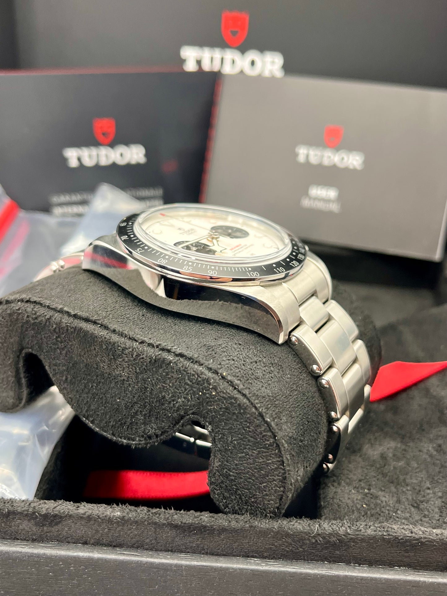 2024 TUDOR Black Bay Chrono - 41mm - Panda Dial - Full Set - Warranty to Aug2029
