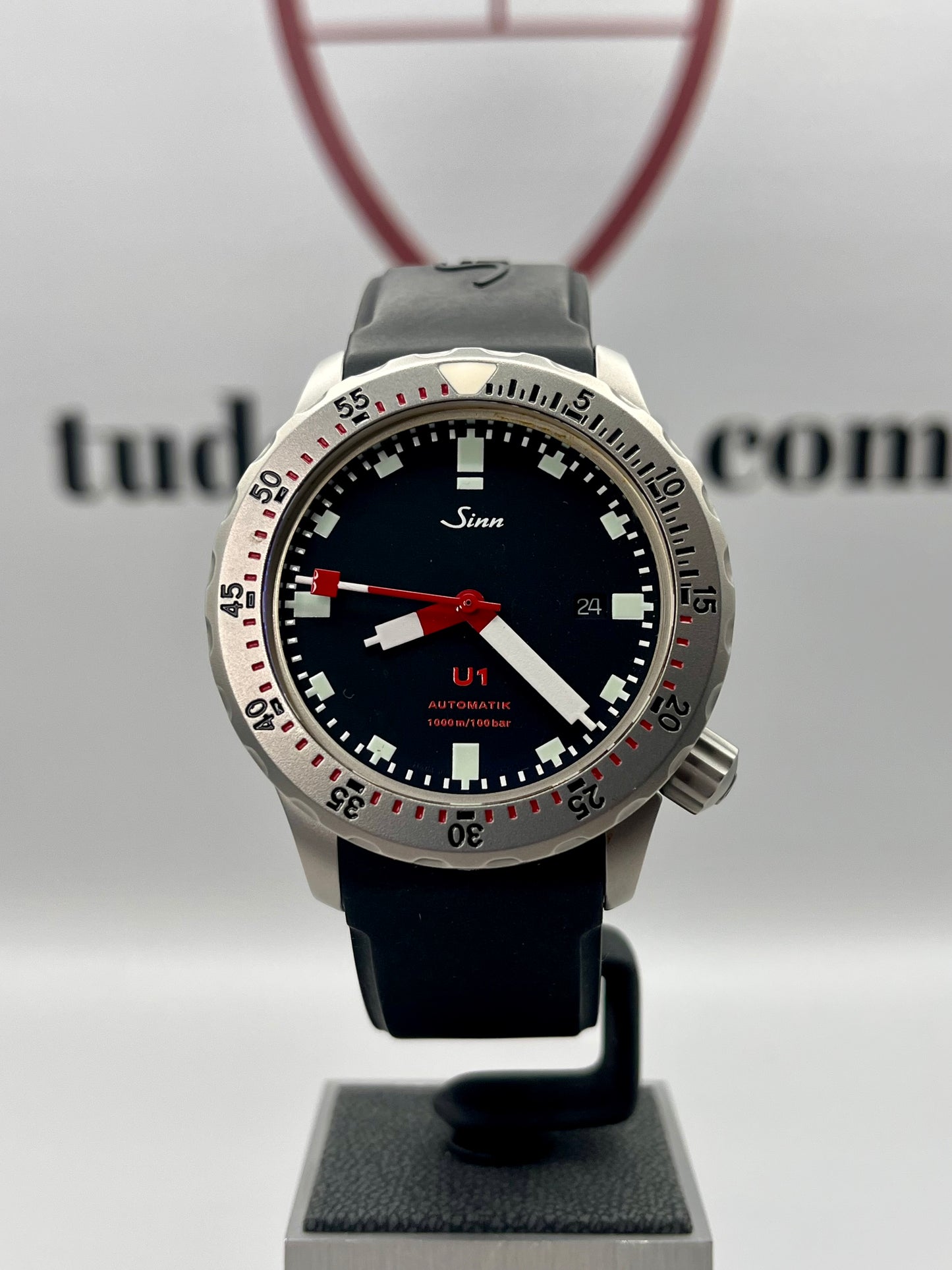 SINN U1 - Automatic - 1000m - Box only - Sinn Rubber Strap & Deployment Clasp