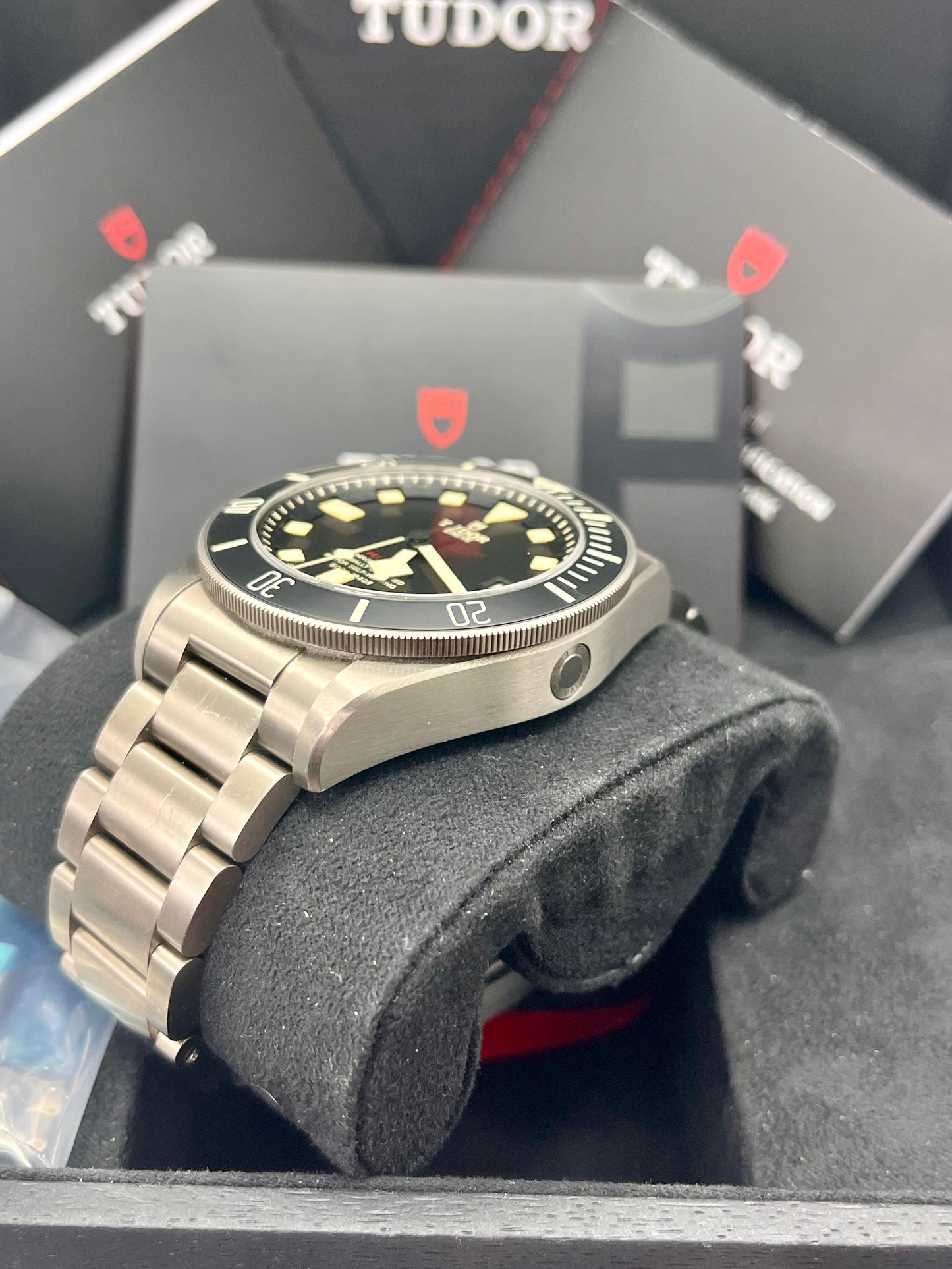 2023 TUDOR Pelagos LHD - 42mm - 25610TNL - Full Set - Warranty to Feb 2028