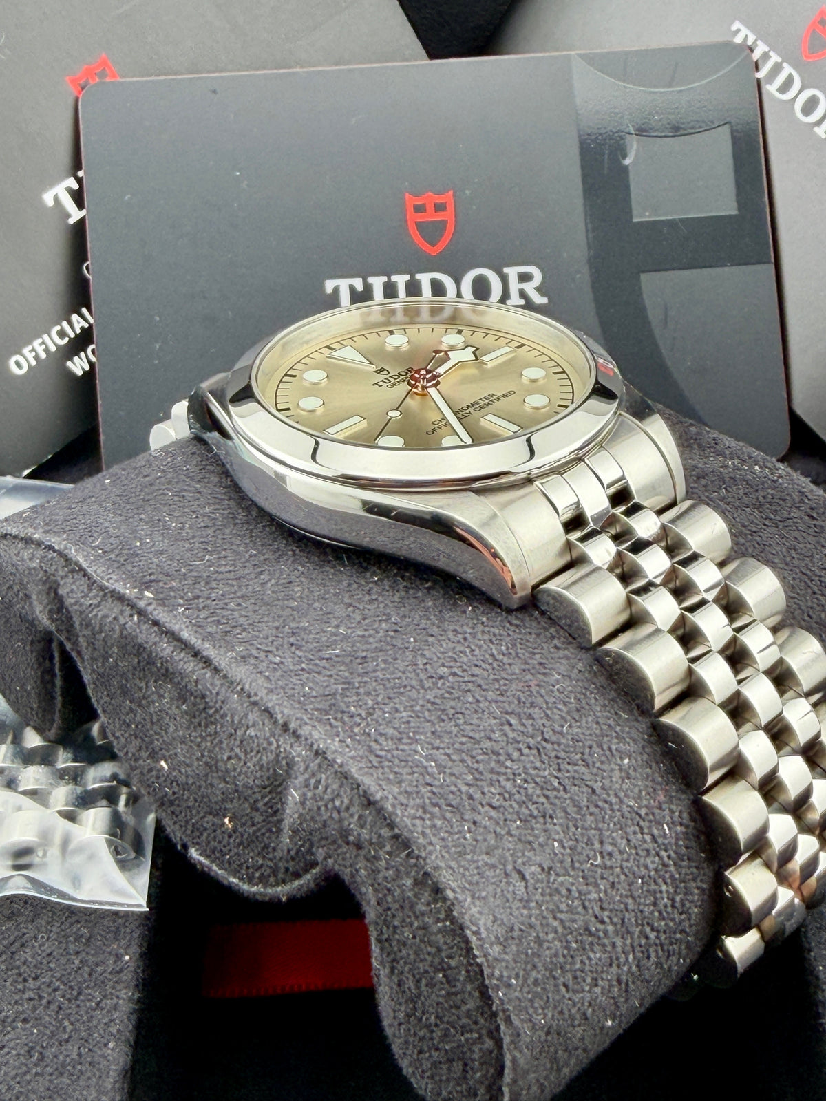 2023 TUDOR Black Bay One 36mm Champagne Dial M79640 Full Set Warranty