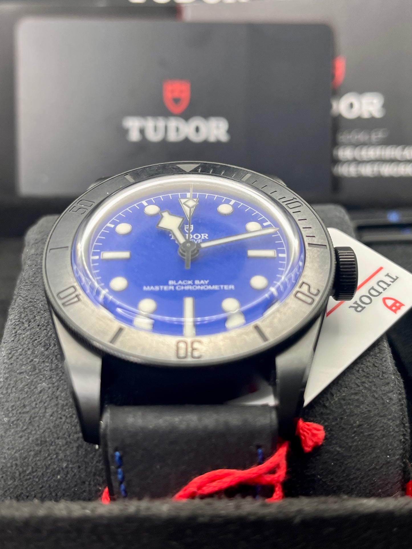 2024 TUDOR Black Bay Ceramic Blue F1 - 79210CNU - 41mm - Warranty Jul 2029