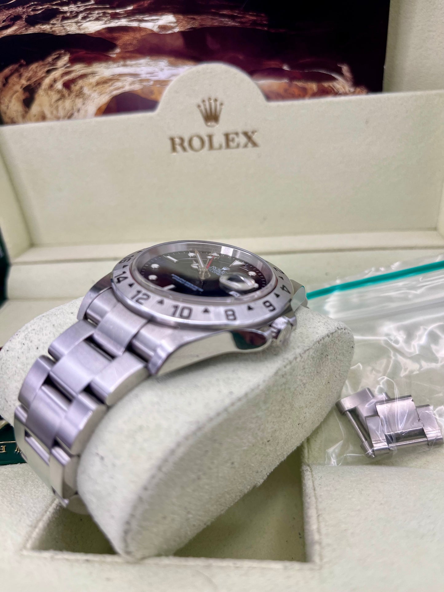 2006 ROLEX Explorer II GMT - 40mm - 16570 - Collector Set