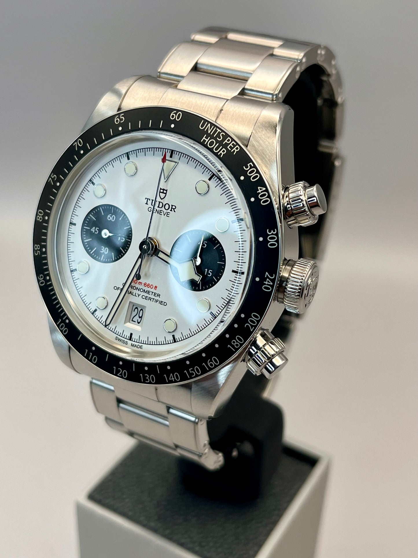 2021 TUDOR Black Bay Chrono 'Panda'- 79360 - 41mm - Full Set - Wrnty to Sep 2026