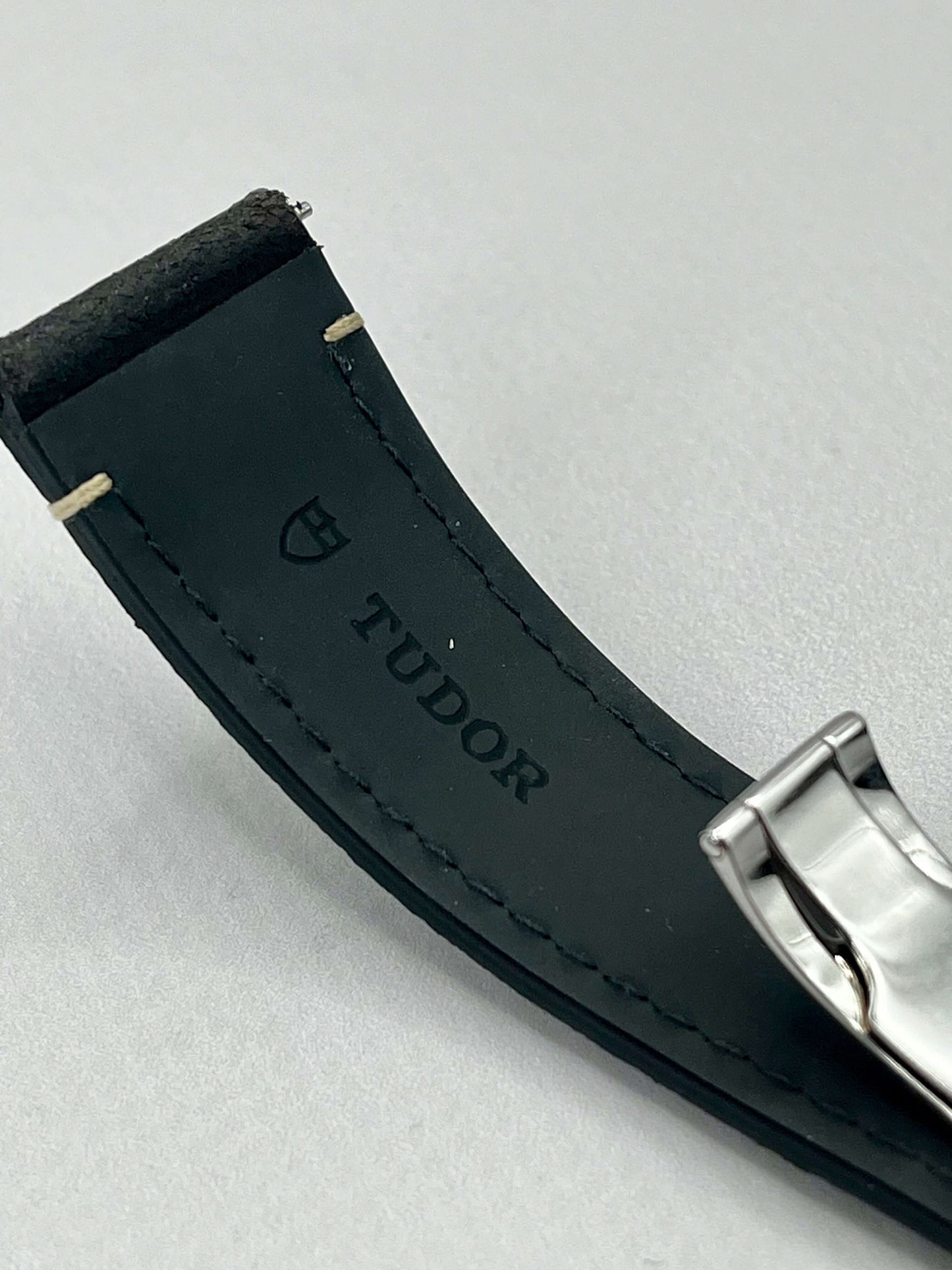 UNWORN TUDOR OEM Dark Brown Leather Strap 22mm & TUDOR 18mm Clasp