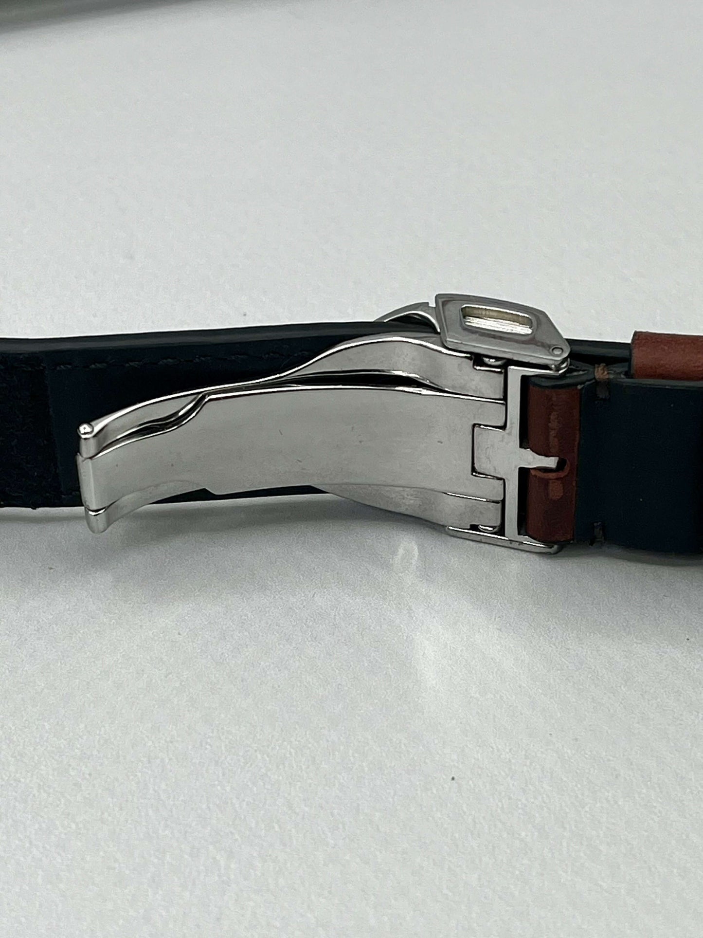 Genuine TUDOR OEM UNWORN Brown Leather Strap 22mm & TUDOR 18mm Clasp