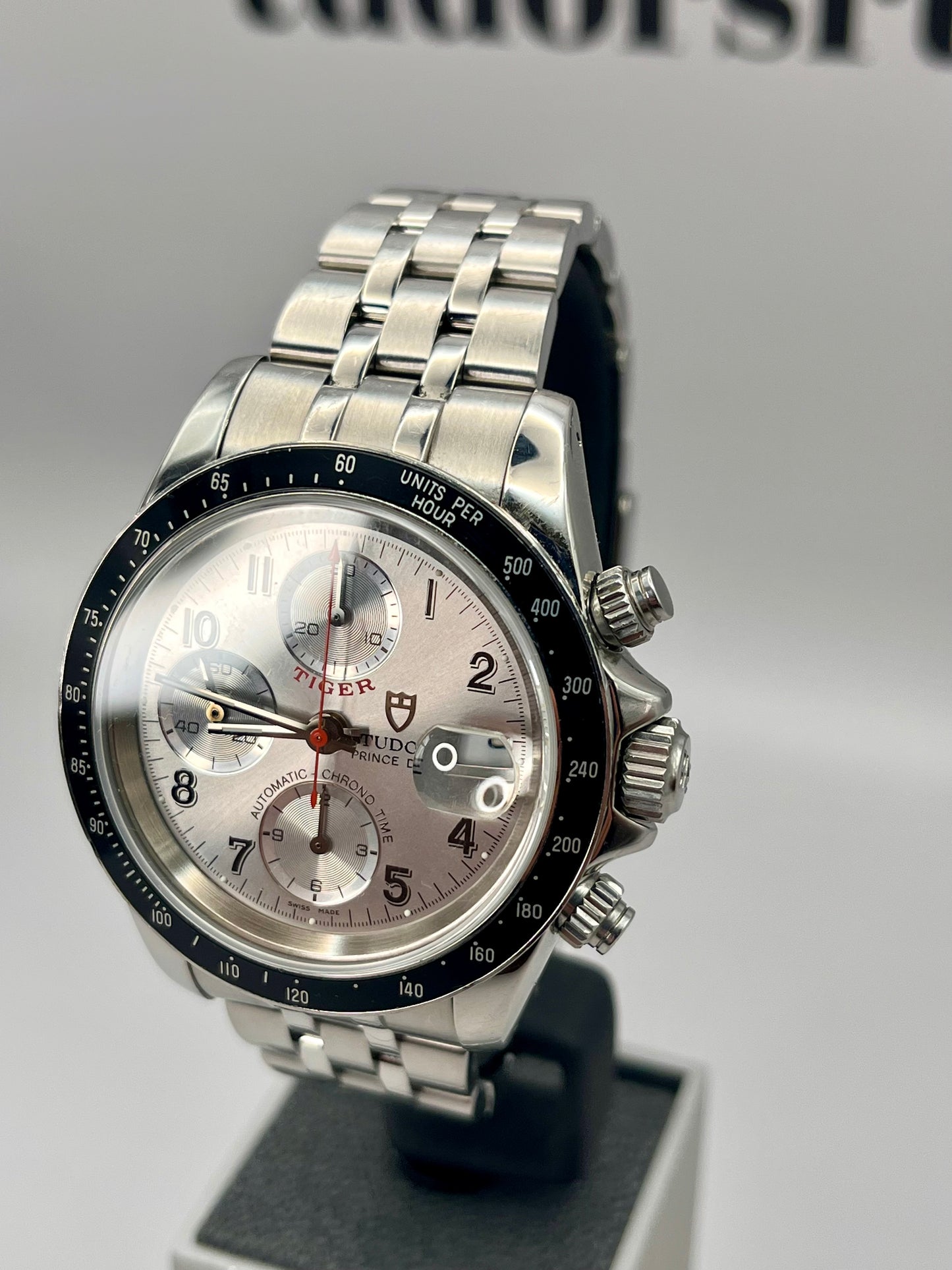 TUDOR 'Tiger' Prince Date Chrono - 79260P - 'Silver Bullet' Dial