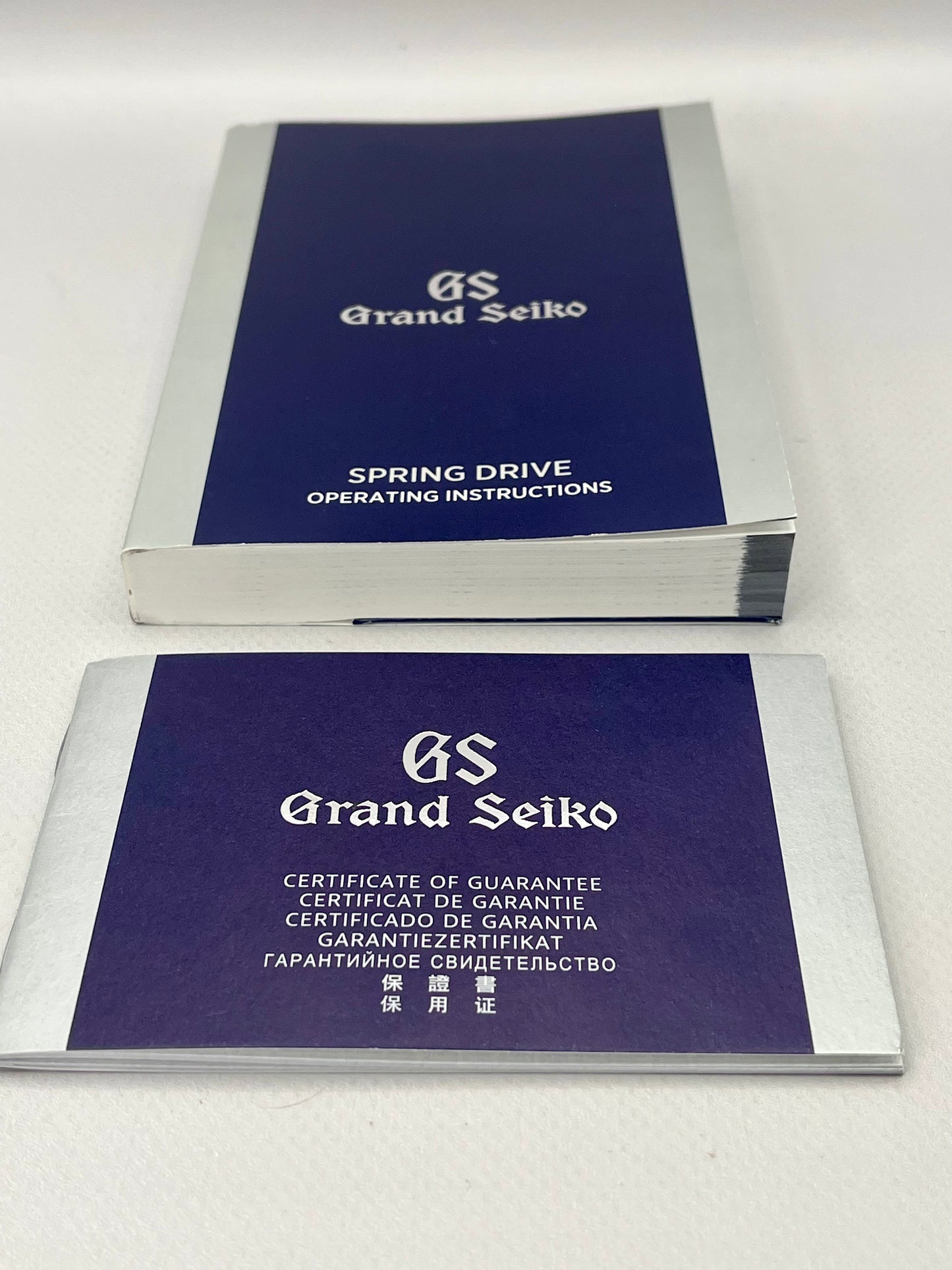 GRAND SEIKO SBGA231 Spring Drive - Titanium - Full Set