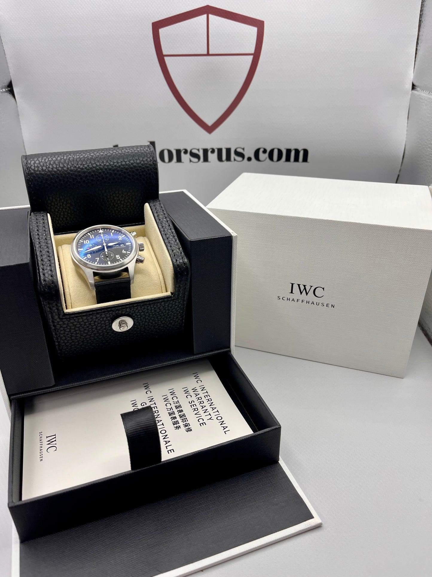 IWC Spitfire Day/Date Pilot Chrono - 42mm - IW371701 - Immaculate