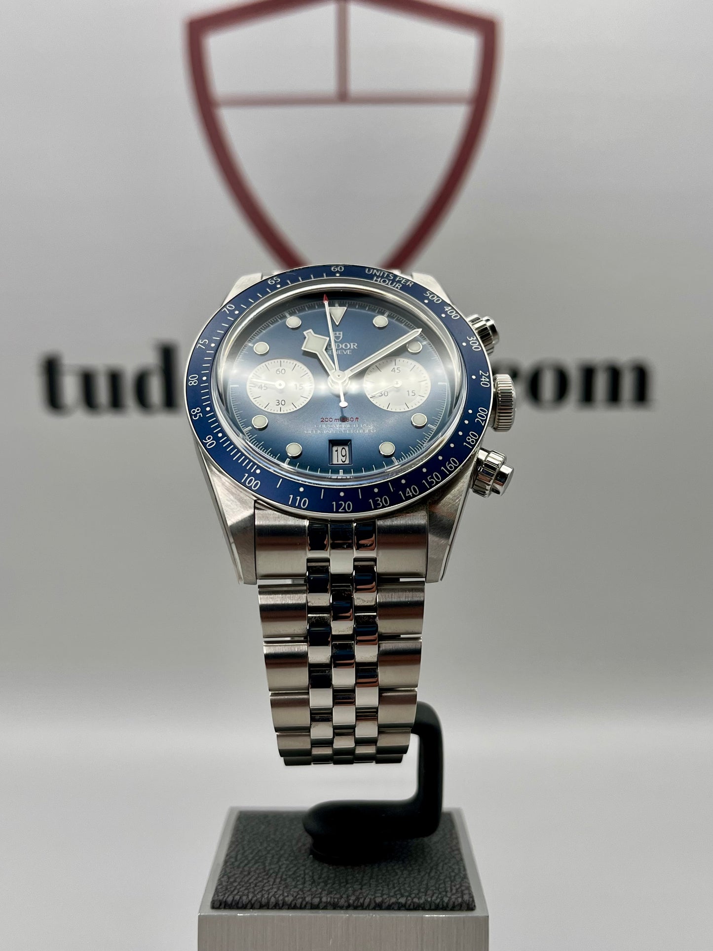 2024 STICKERED TUDOR Black Bay Chrono 41mm - M79360B - Full Set - W'nty to 2029