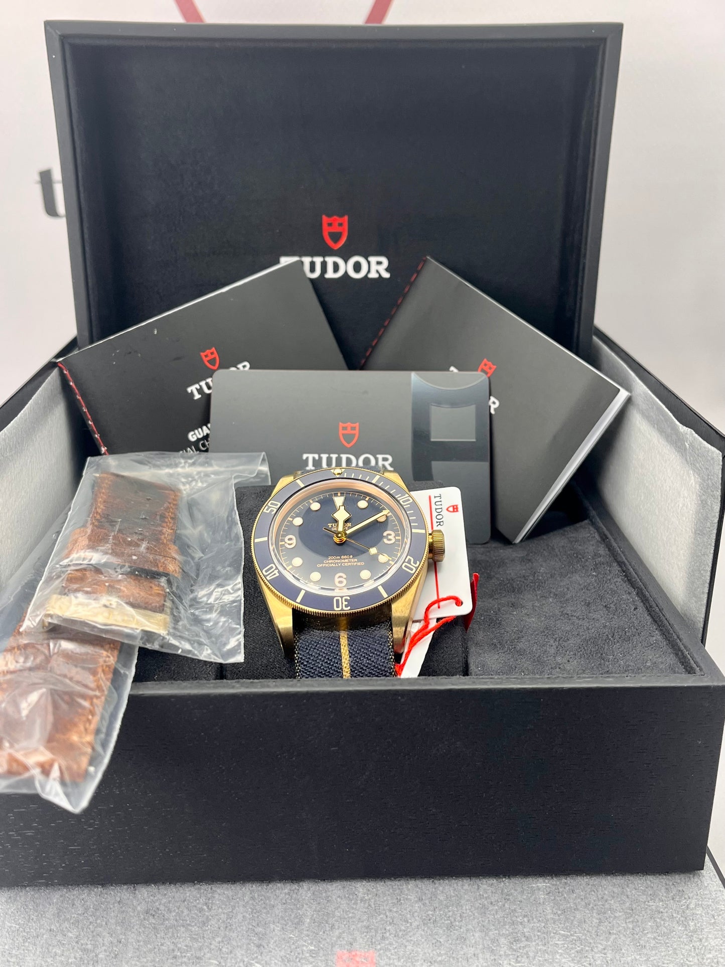 2020 TUDOR Black Bay Bronze Bucherer Edt - 79250BB- 43mm - Full Set