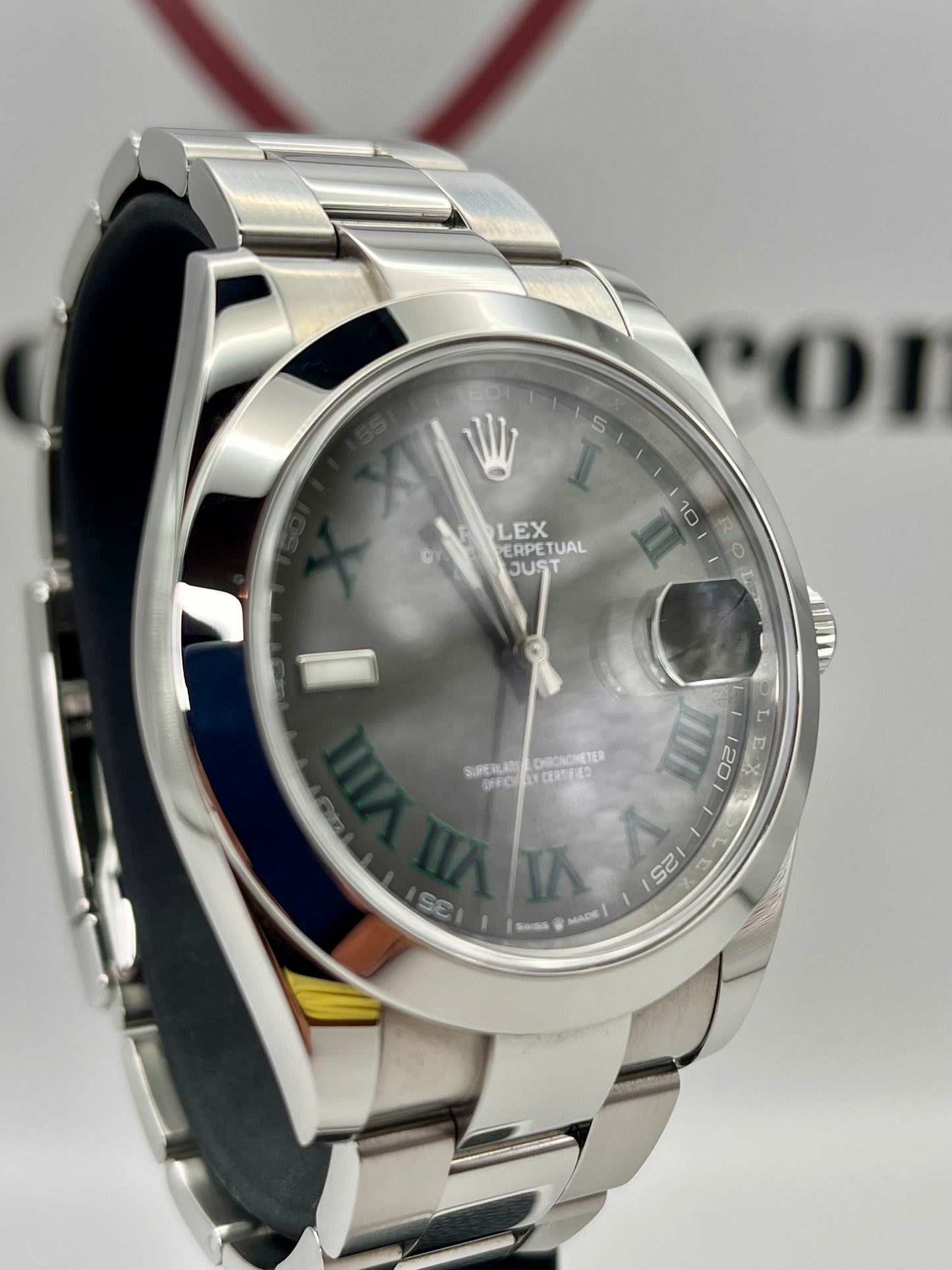 2020 ROLEX DateJust 41mm 'Wimbledon' - 126300 - Full Set - Warranty to Feb 2030