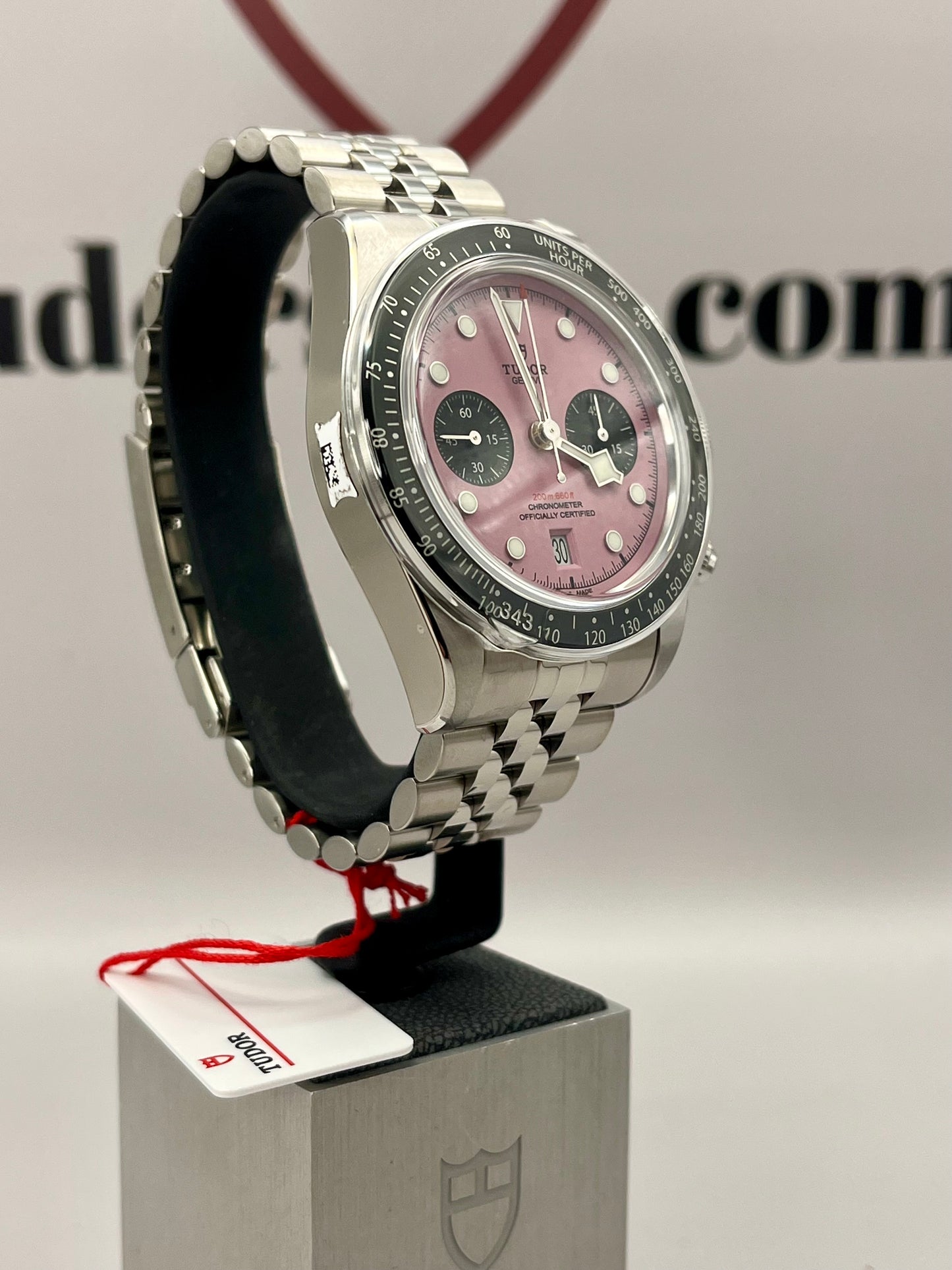 *BRAND NEW* TUDOR Black Bay Chrono Miami Pink - 79360N - 41mm - Full Set