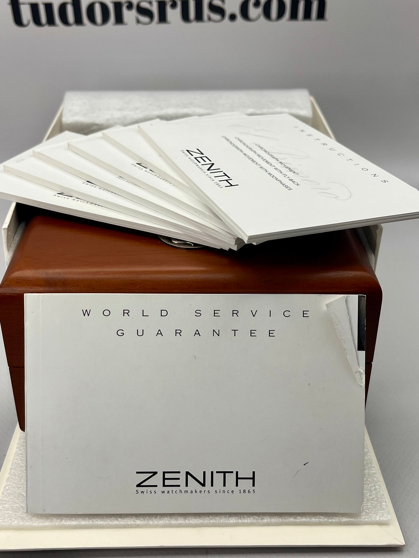 ZENITH El Primero 38mm Chrono - ref 01.0500.400 - Full Set