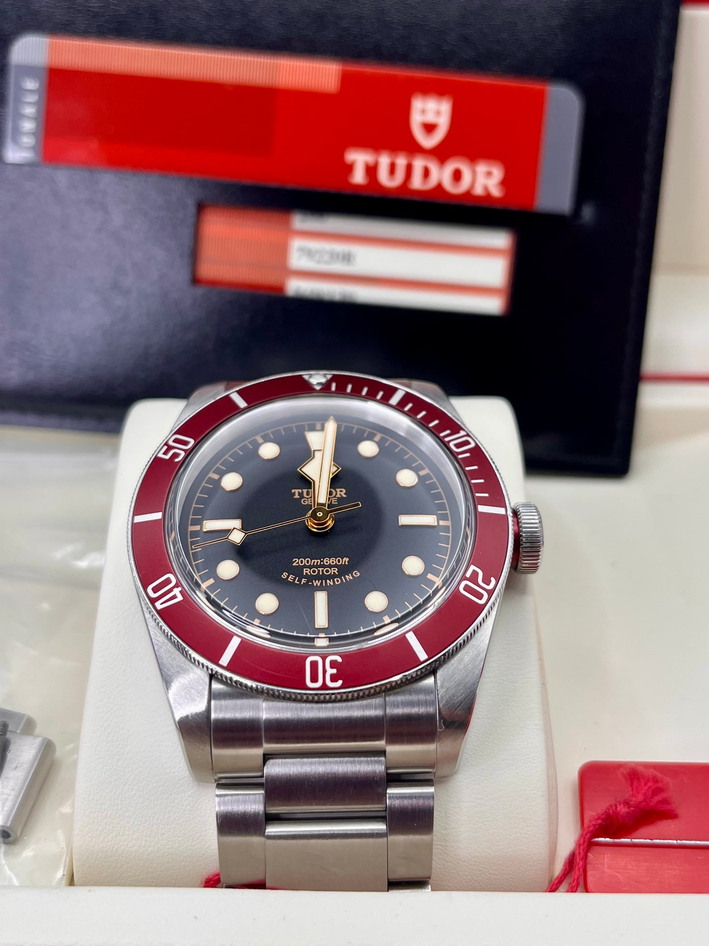 2012 TUDOR Black Bay Heritage - 41mm - 79220R - 'Smiley' - Full Set - MINT