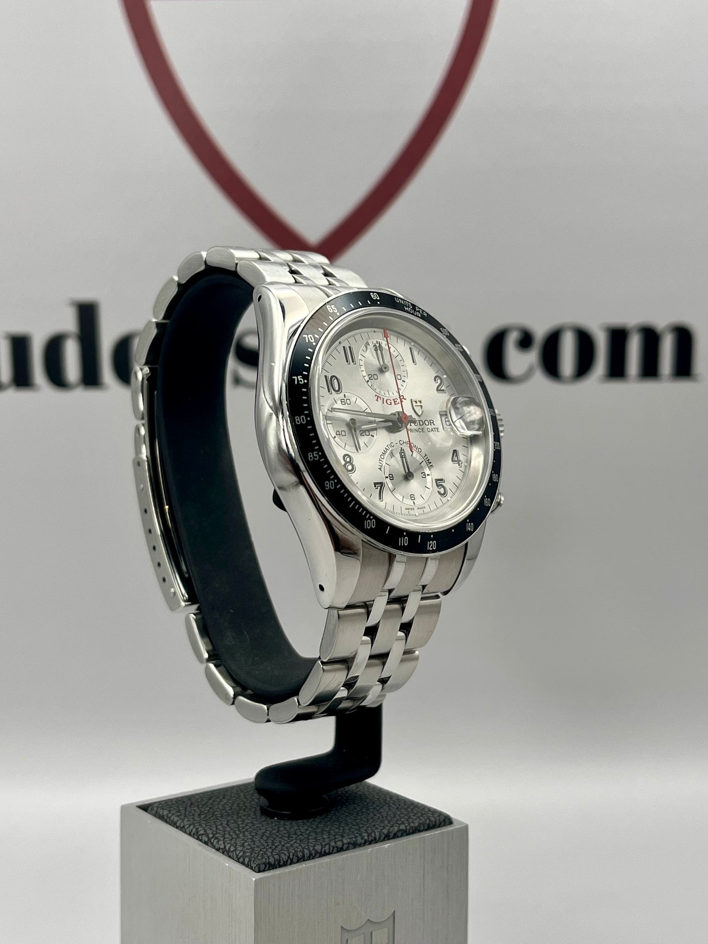TUDOR 'Tiger' Prince Date Chrono - 79260P - 'Silver Bullet' Dial