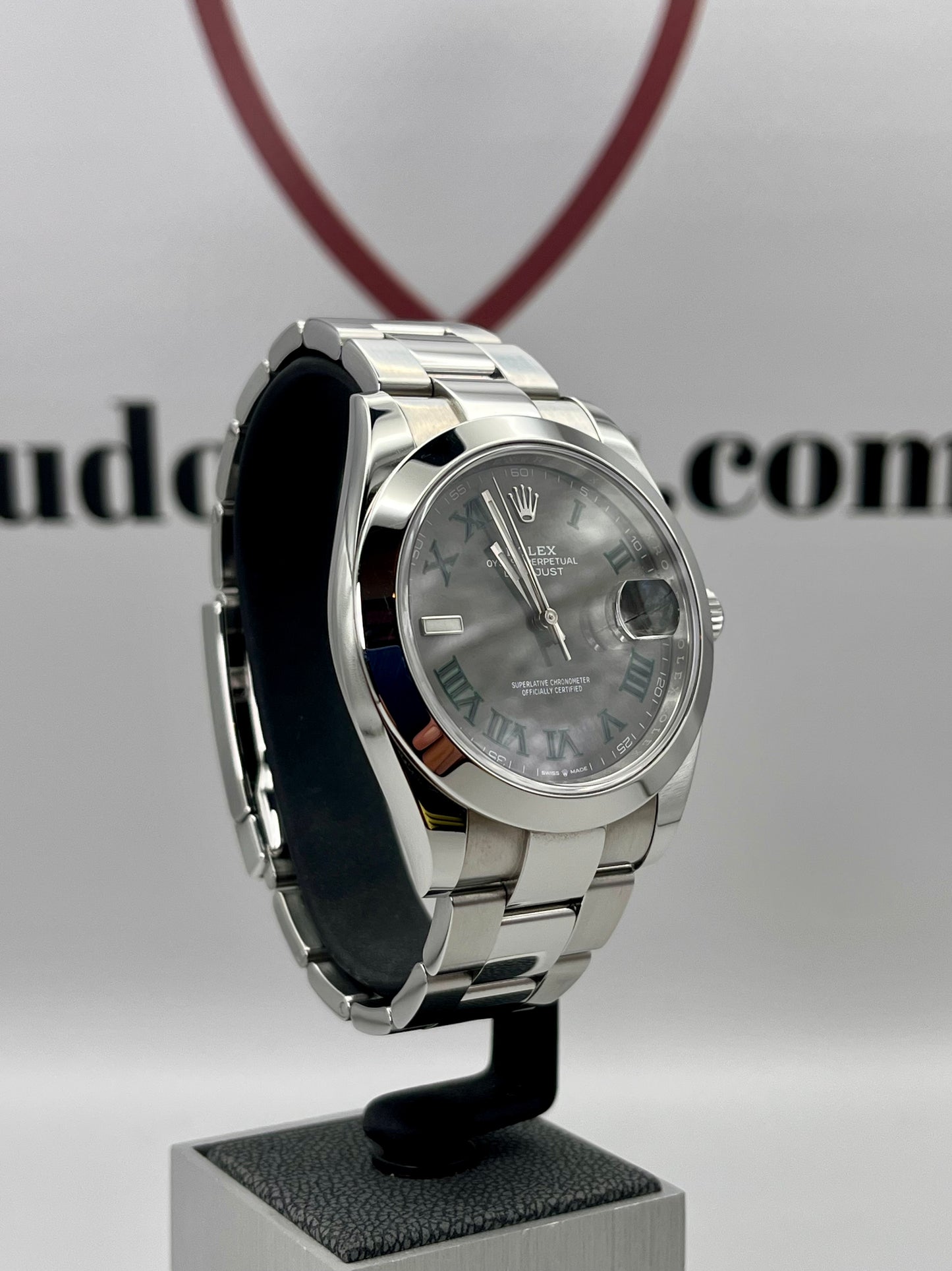 2020 ROLEX DateJust 41mm 'Wimbledon' - 126300 - Full Set - Warranty to Feb 2030