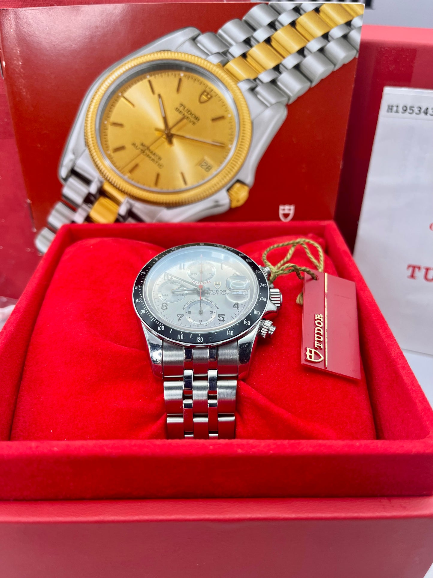 TUDOR 'Tiger' Prince Date Chrono - 79260P - 'Silver Bullet' Dial