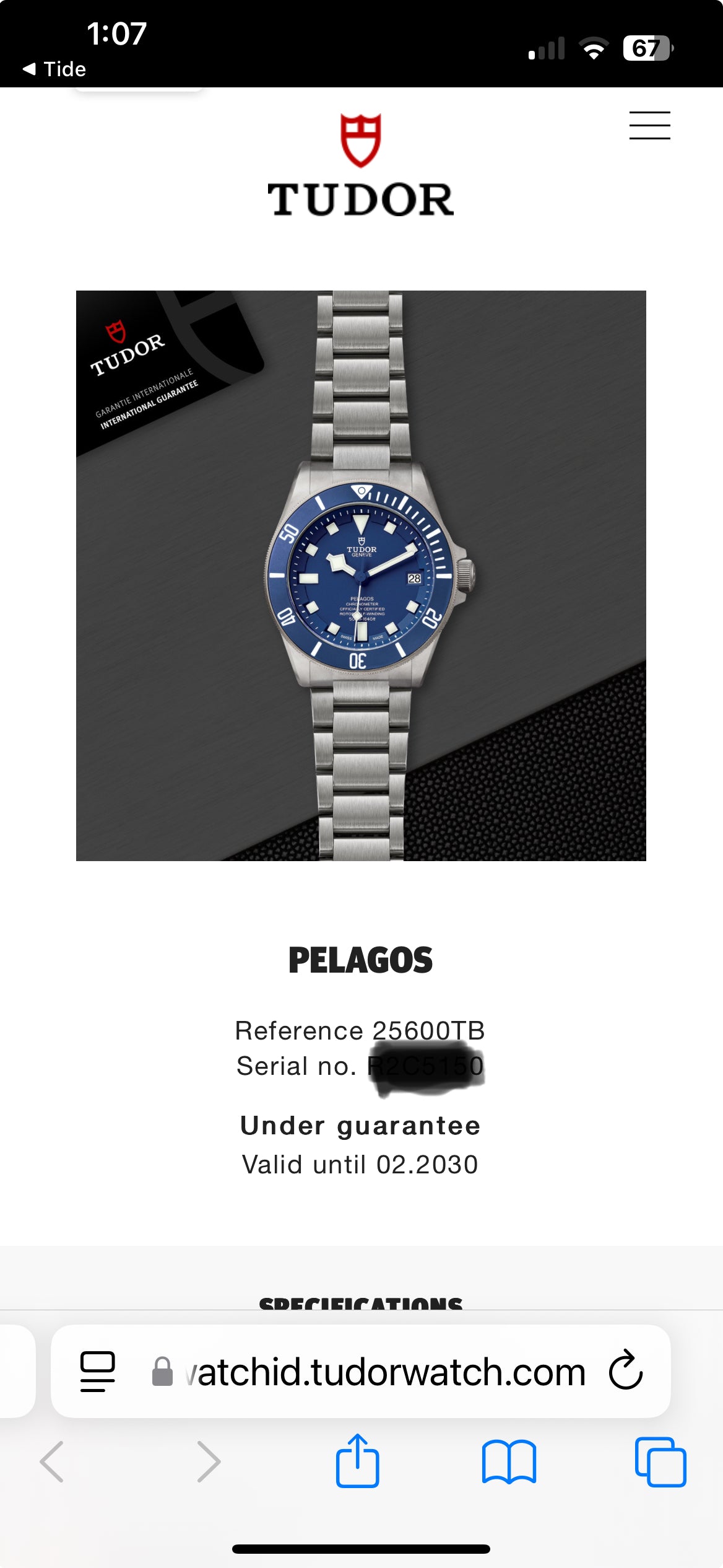 Feb 2025!! TUDOR Pelagos 25600TB - 42mm - Save £1000+ on list!!