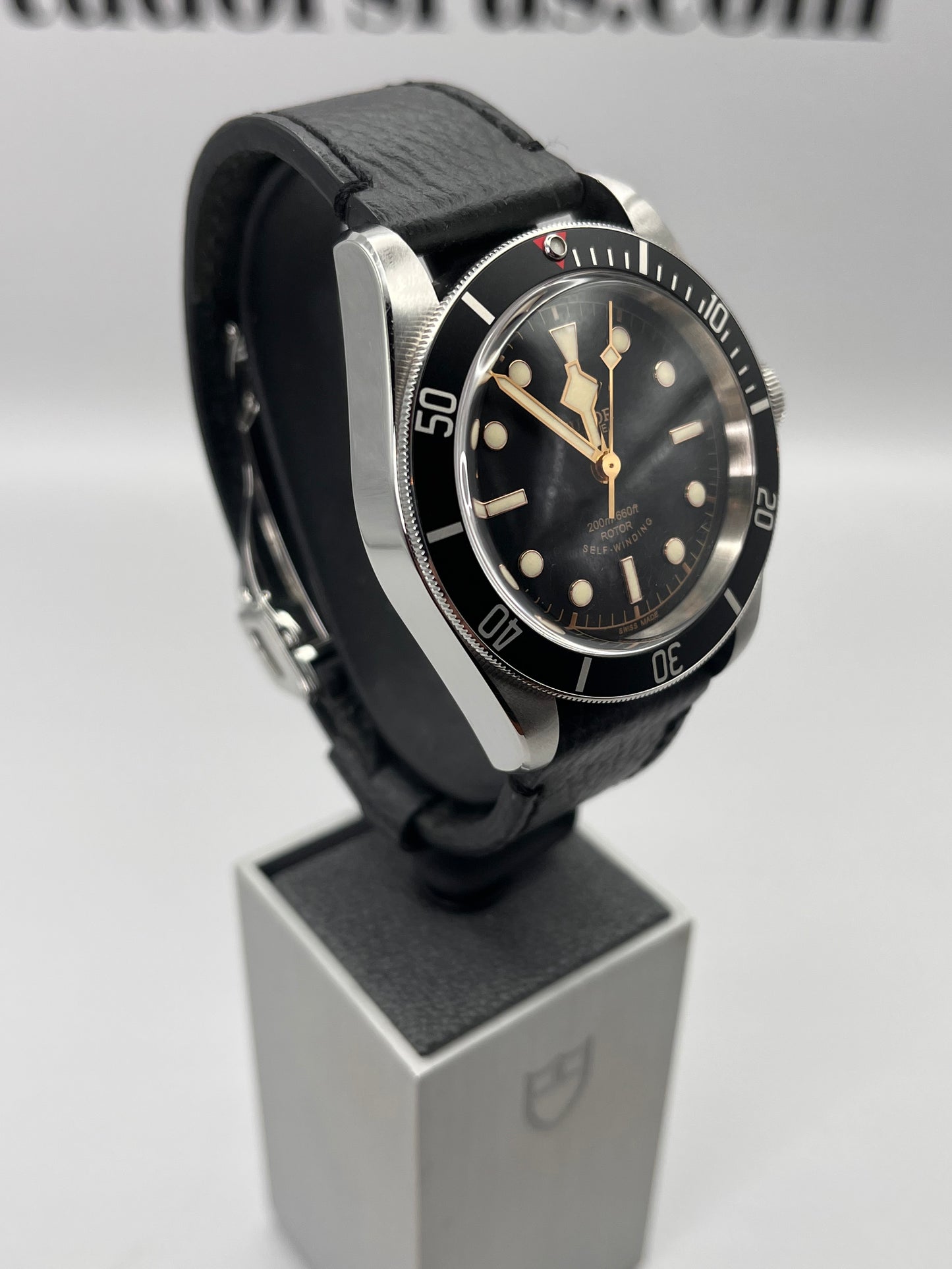TUDOR Heritage Black Bay 'Smiley' 79220N - 41mm - Full Set & Original