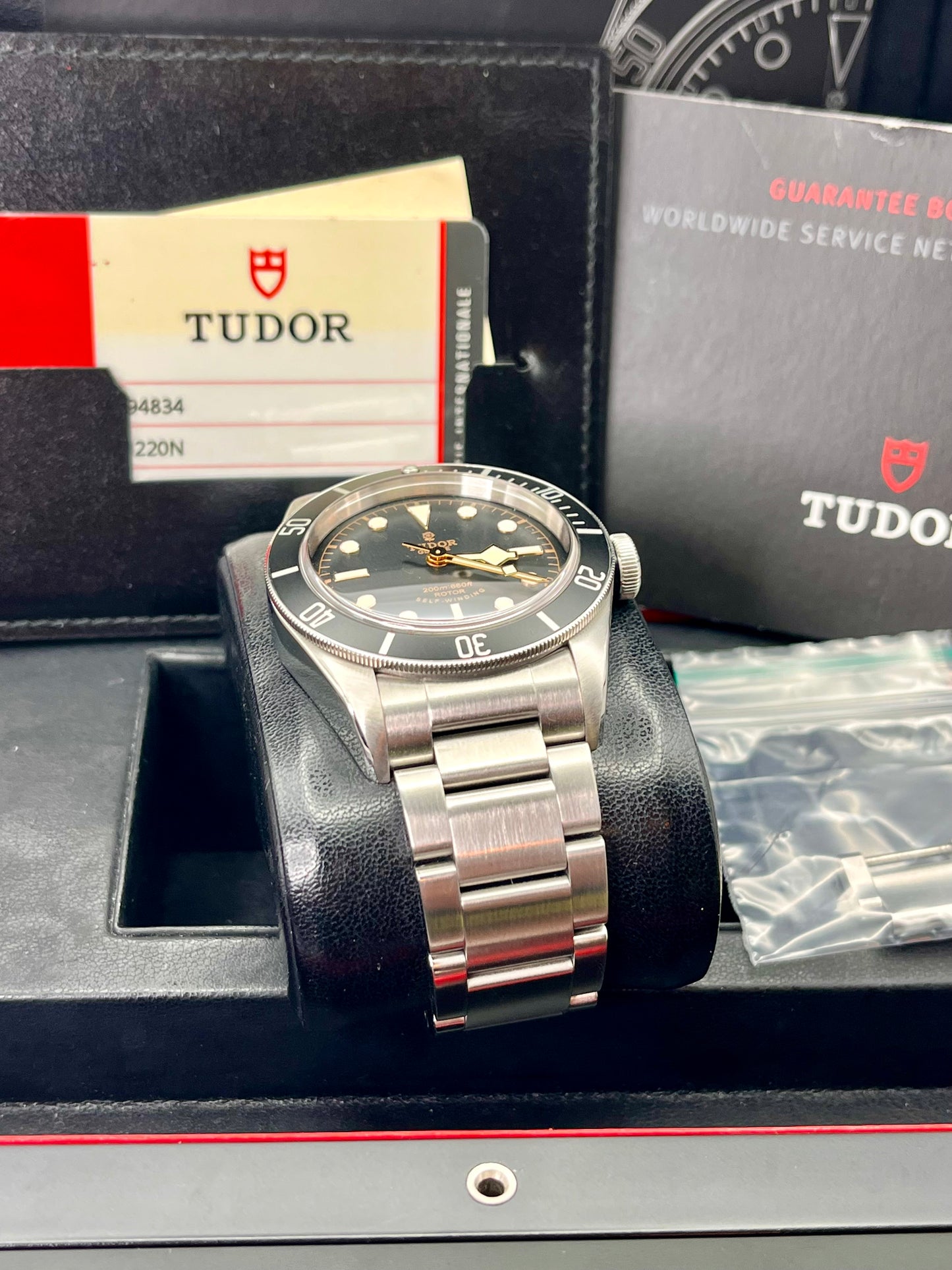 2016 TUDOR Black Bay 'Smiley' - 79220N - 41mm - Full Set - Rare!