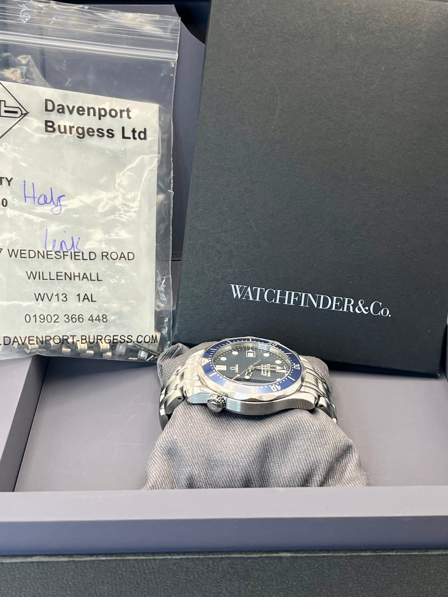 OMEGA Seamaster 300 Professional Blue Men's Watch - 2561.80 - 36mm - Quartz