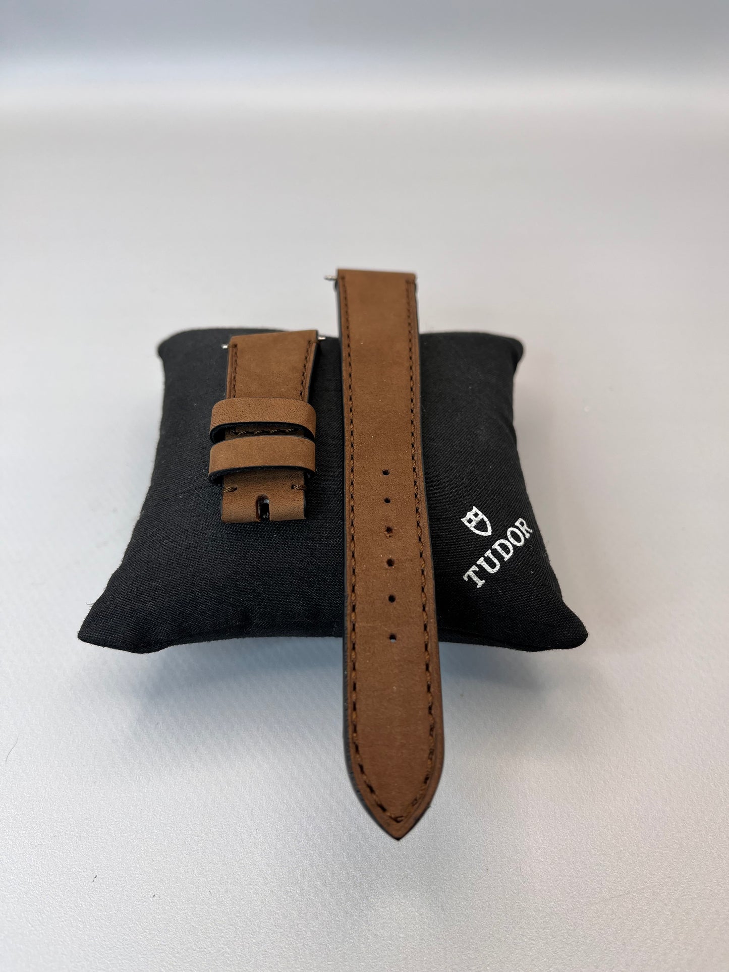 New/Unworn TUDOR OEM Brown Nu Buck Leather Strap 20mm
