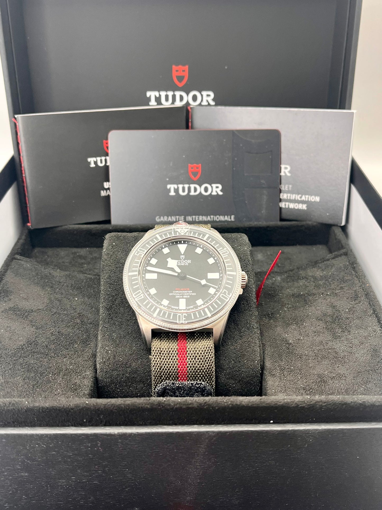 2024 TUDOR Pelagos FXD Black - 25717N Titanium - Warranty to Aug 2029