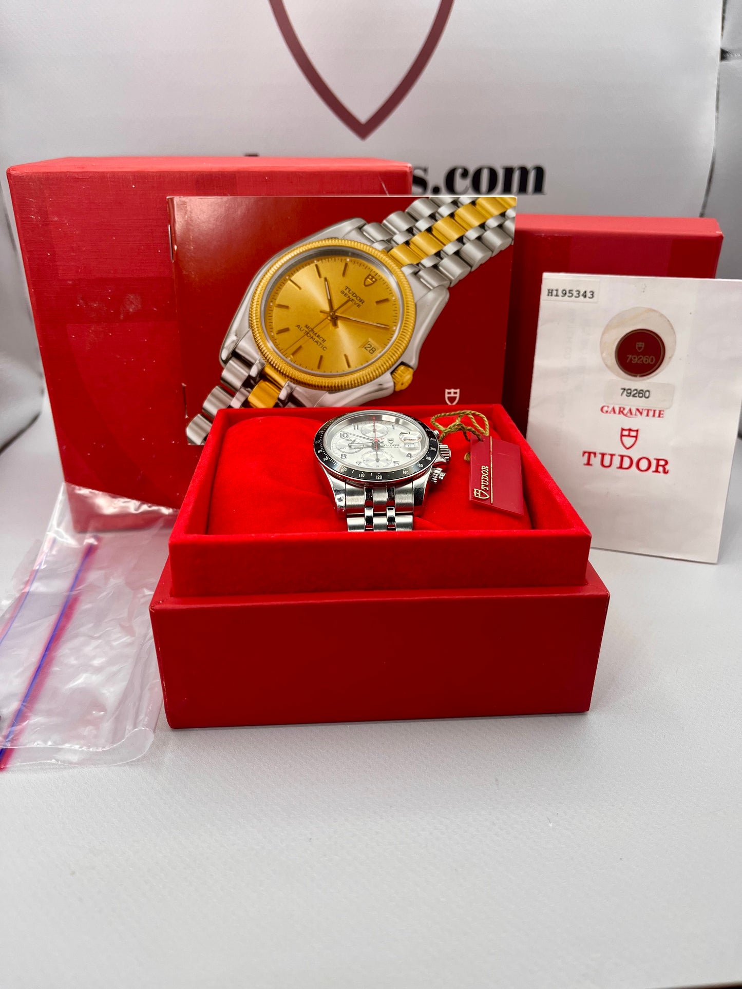 TUDOR 'Tiger' Prince Date Chrono - 79260P - 'Silver Bullet' Dial