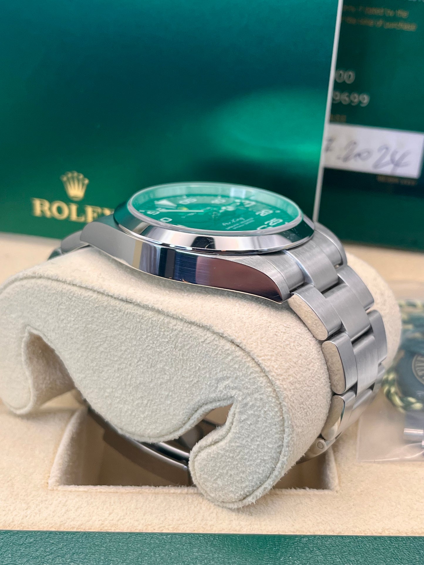 2024 ROLEX Air King - 126900 - 40 mm - Full Set - Warranty to July 2029