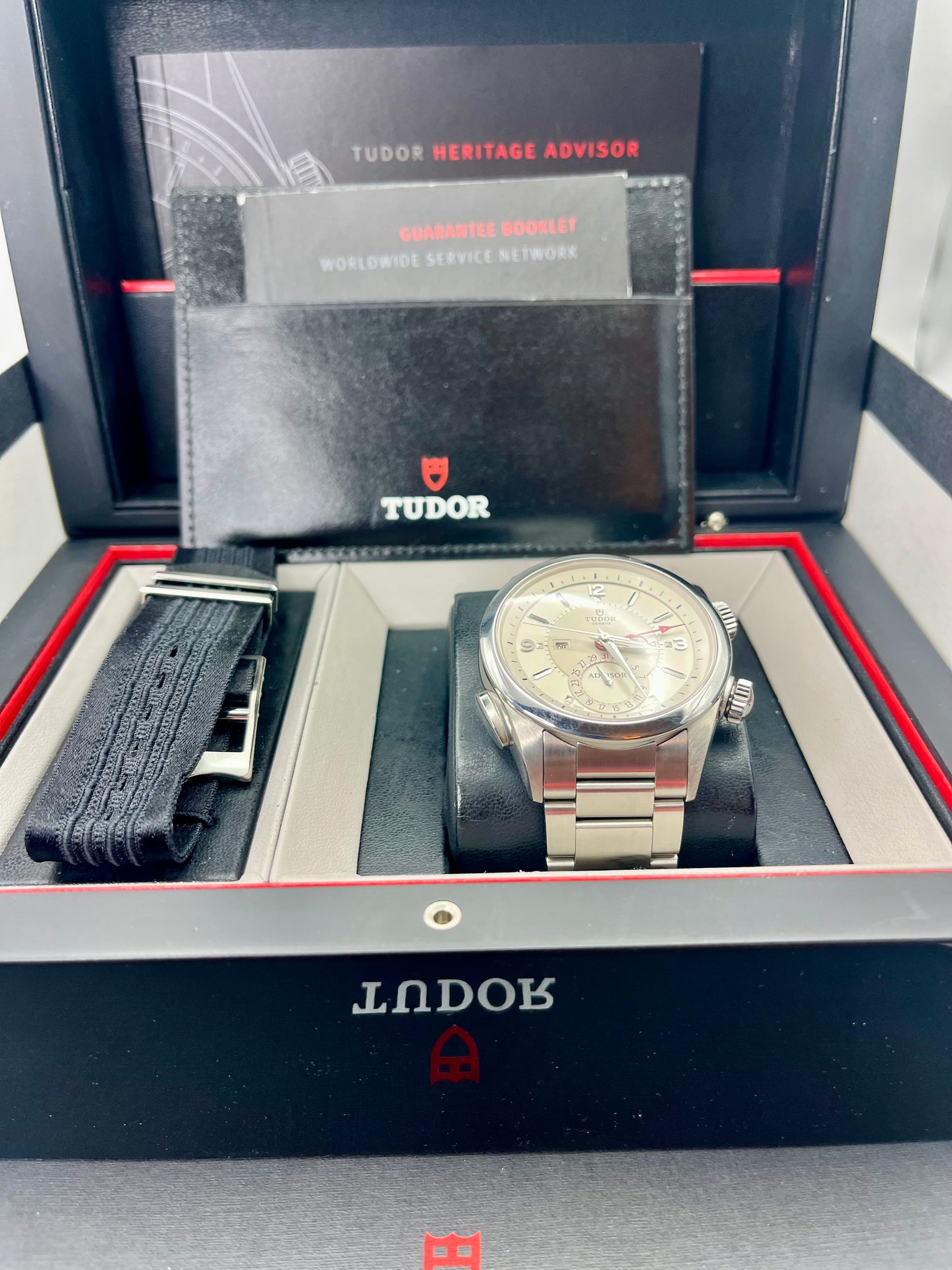 2021 TUDOR Heritage Advisor Alarm - 79620T - 42mm - MINT CONDITION
