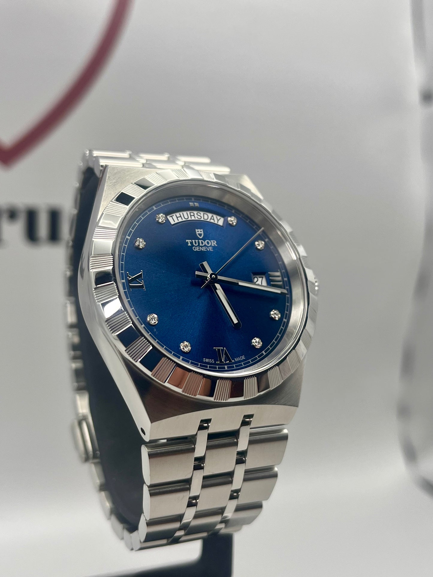 2021 TUDOR Royal - Diamond Dial Day/Date - 41mm - Full Set - Warranty to May 2026