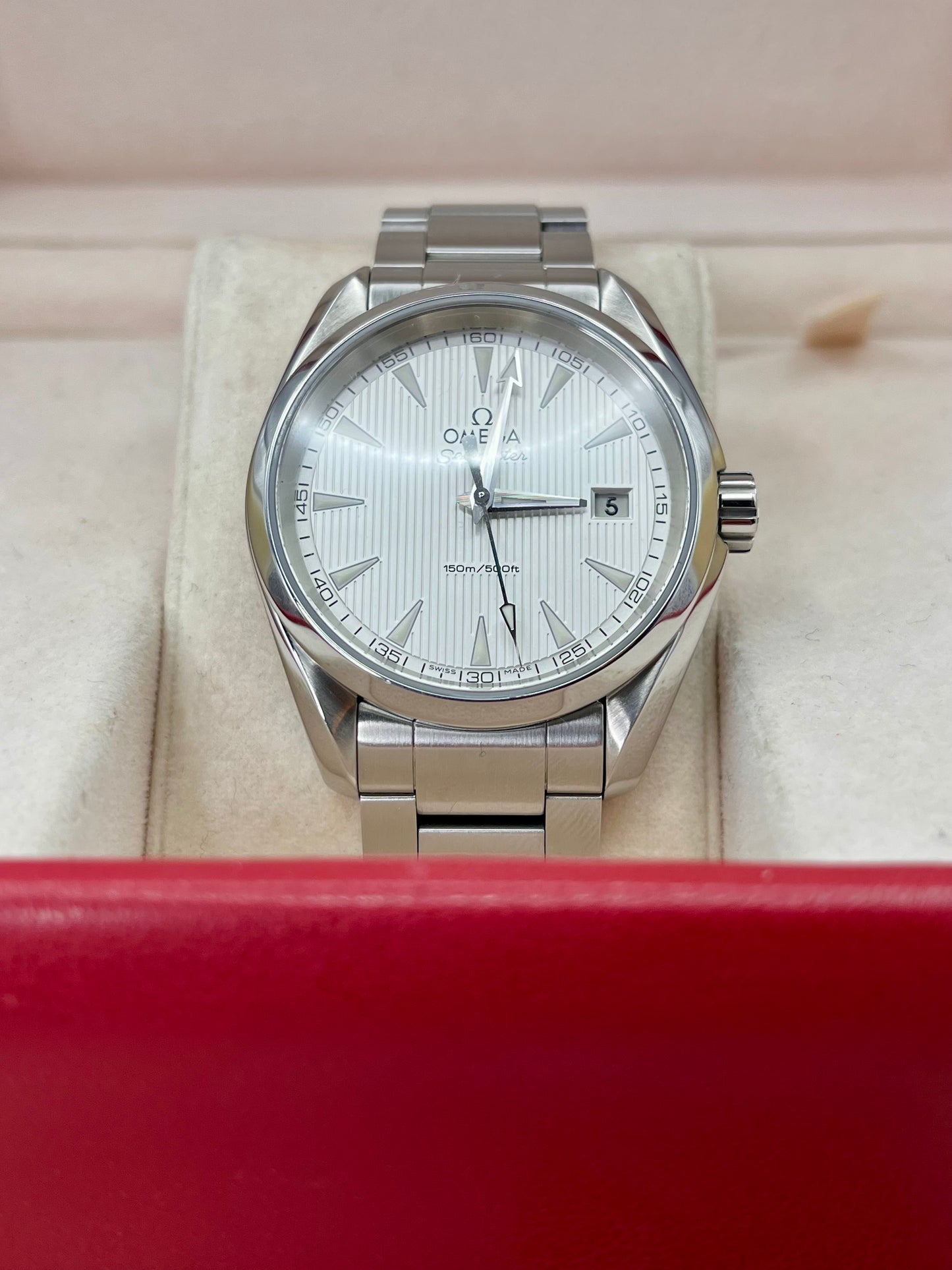 2013 OMEGA SeaMaster Aqua Terra - 231.10.39.60.02.001 - 38.5mm - Box & Papers
