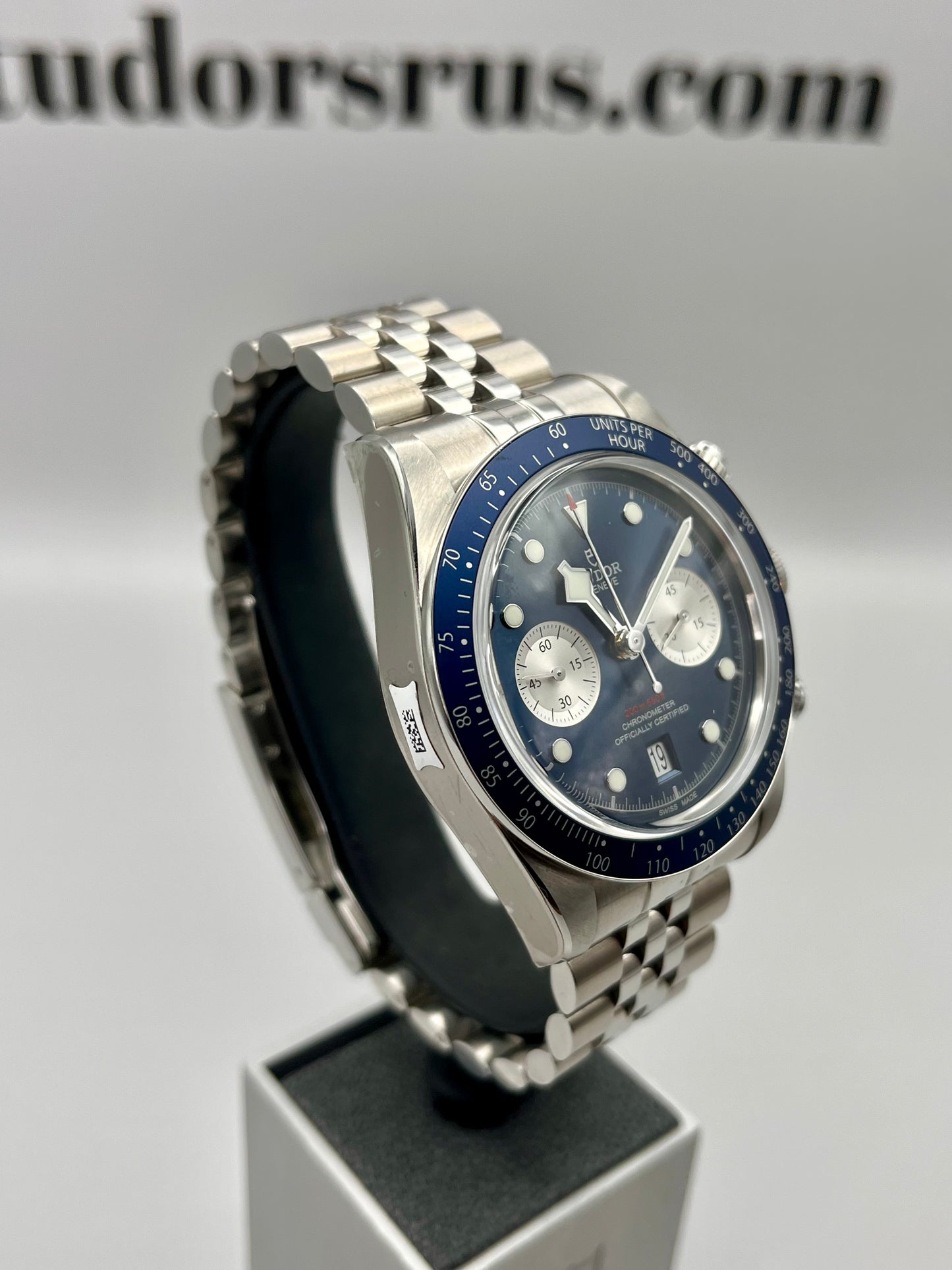 2024 STICKERED TUDOR Black Bay Chrono 41mm - M79360B - Full Set - W'nty to 2029