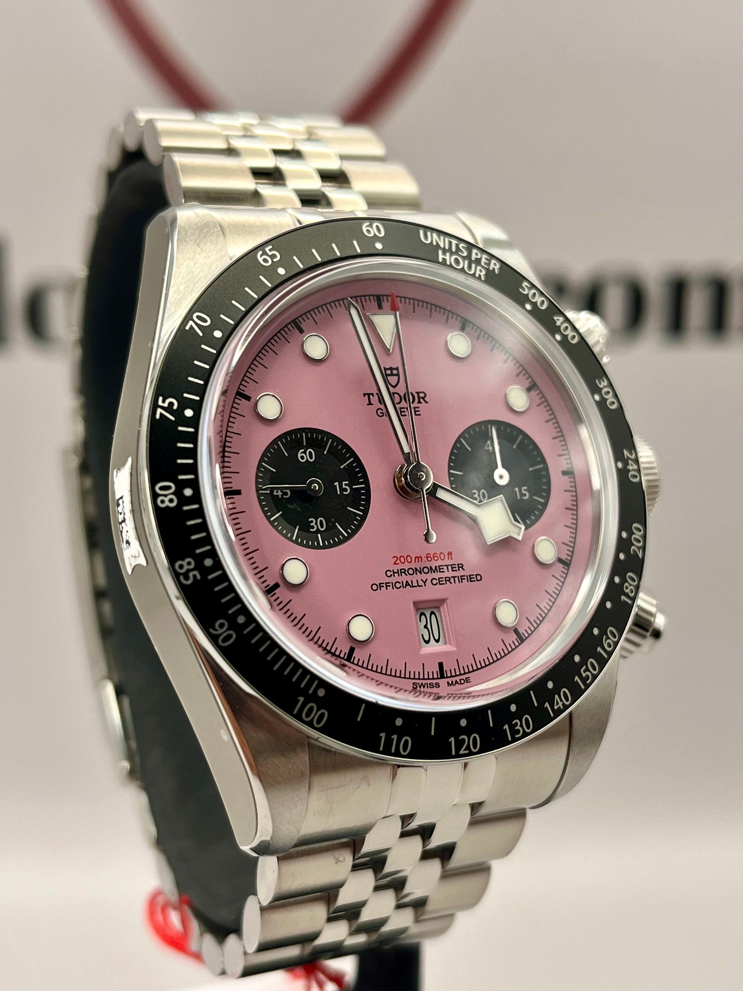 *BRAND NEW* TUDOR Black Bay Chrono Miami Pink - 79360N - 41mm - Full Set