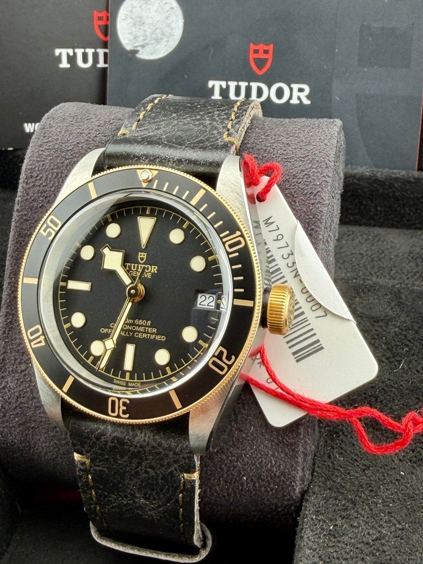 *UNWORN* 2025 TUDOR Black Bay Steel & Gold 41mm 79733N Full Set