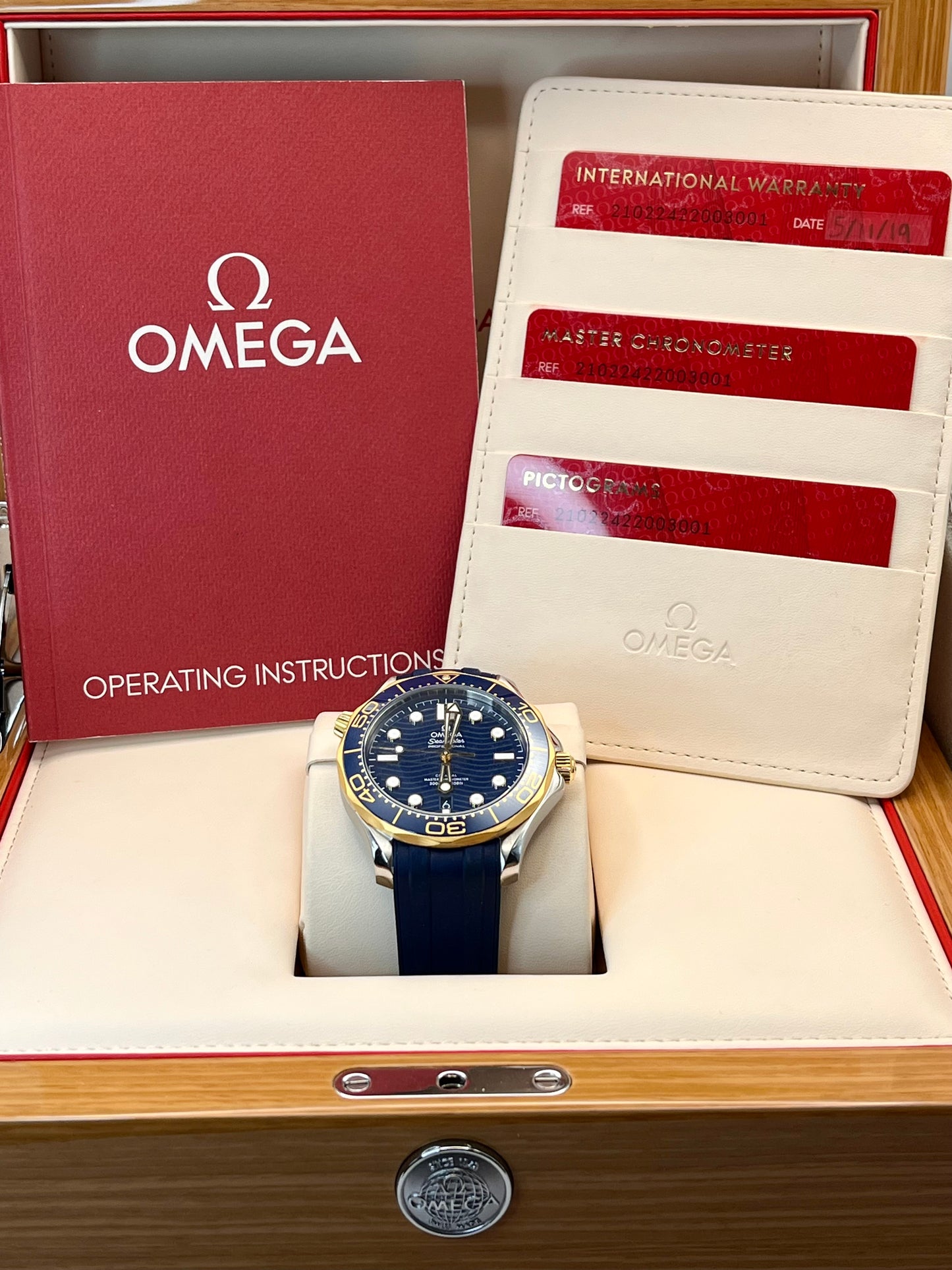 2019 OMEGA Seamaster - 210.22.42.20.03.001 - 42mm - Full Set - MINT
