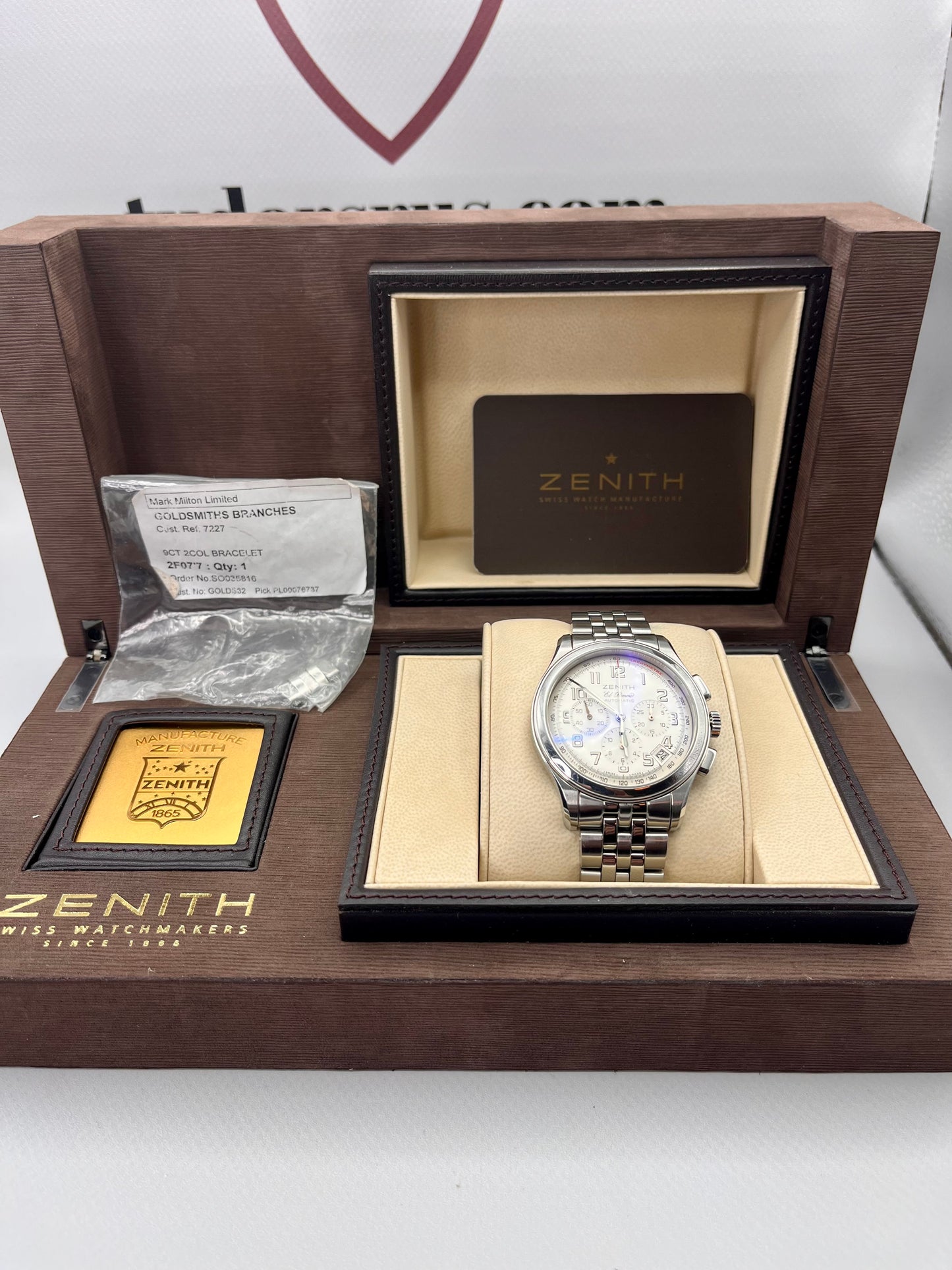 2006 Zenith El Primero Class Chronograph 03.0510.400 - 40mm - Beautiful Condition
