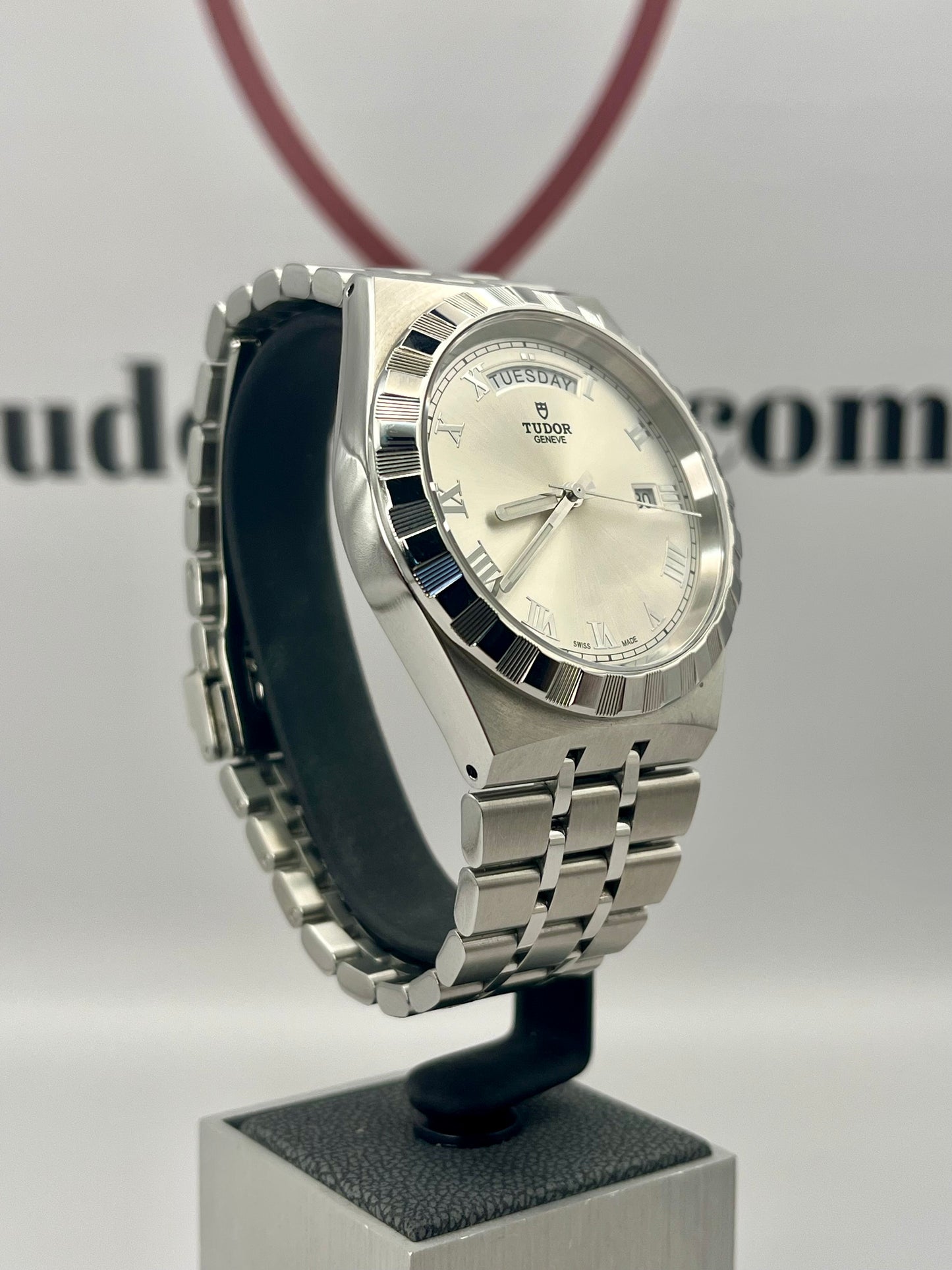 TUDOR Royal Day Date - 28600 - 41mm - Rare Silver Dial